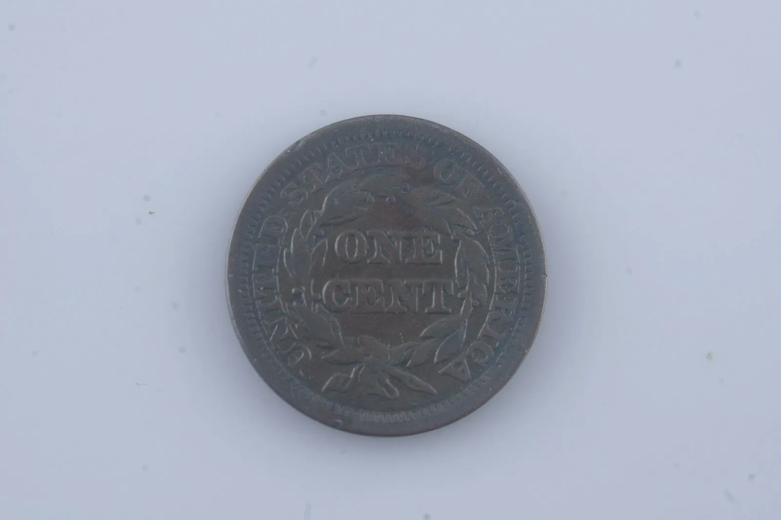 1849 Large Cent 1C, Fine Condition, Brown Color, Strong Detail for Grade