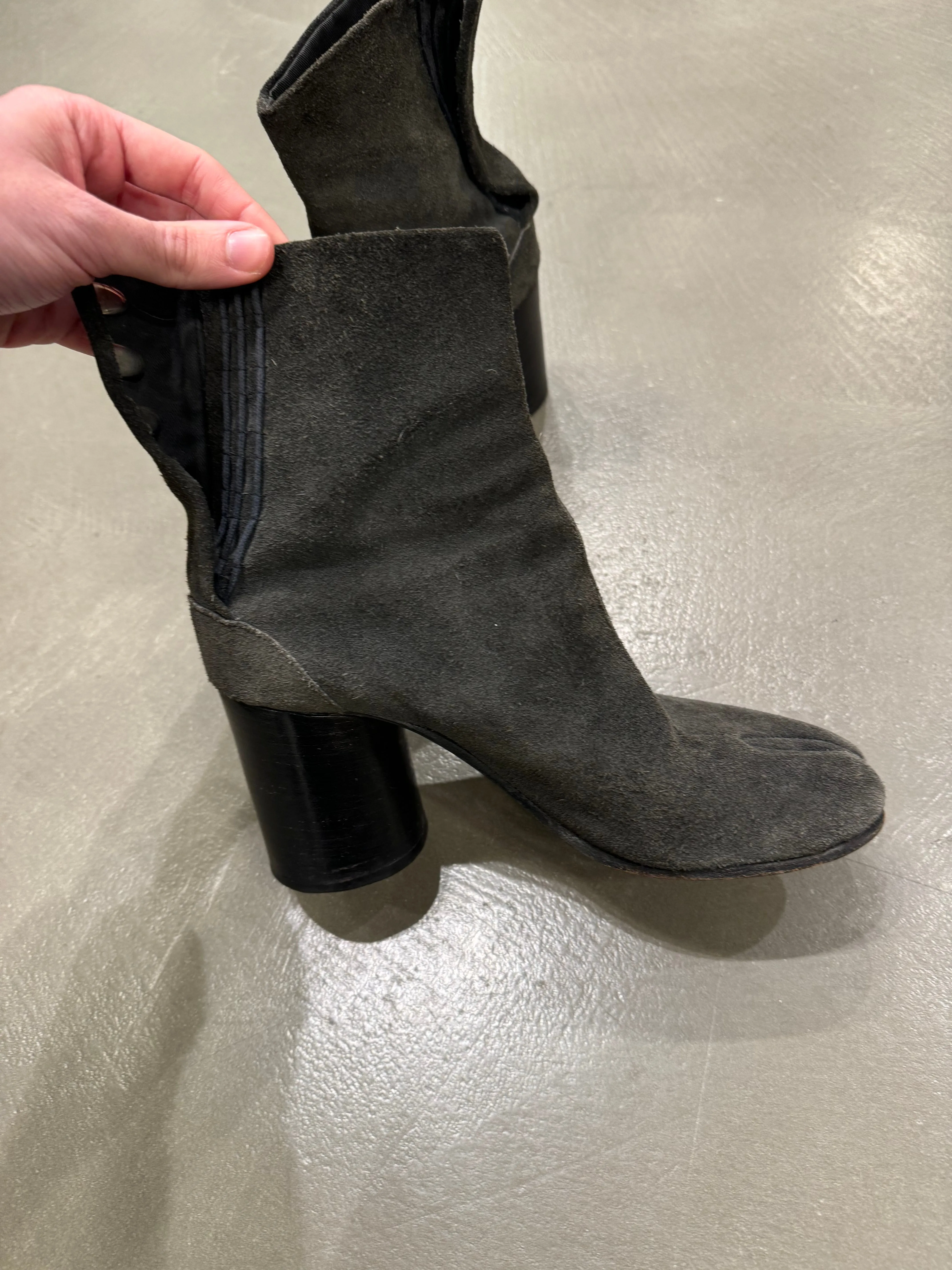 1990s Maison Margiela Tabi heel boots