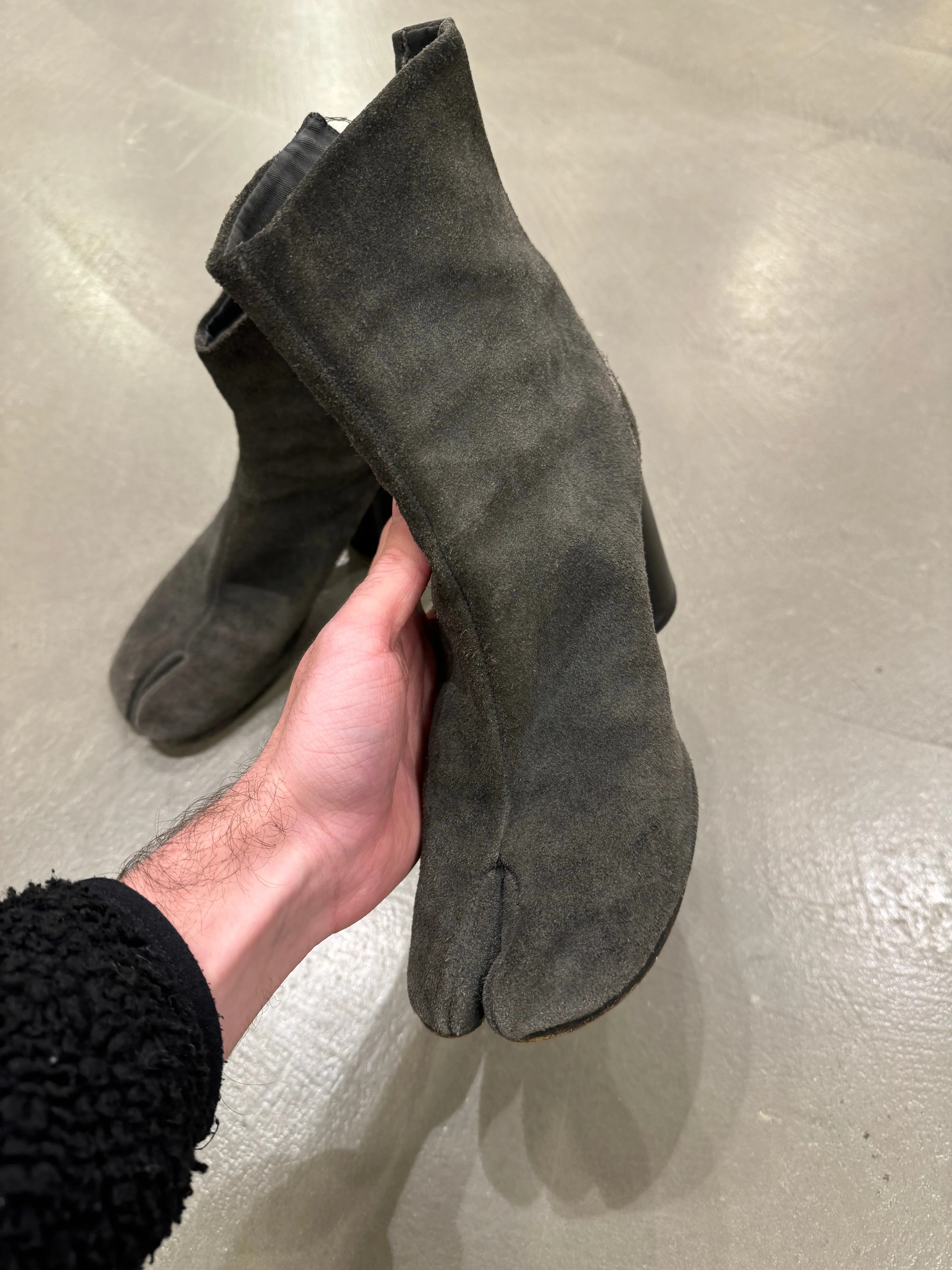 1990s Maison Margiela Tabi heel boots