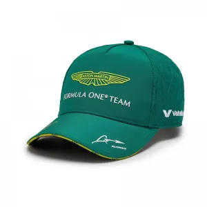 2024 Cappellino Fernando Alonso 14 Aston Martin Racing F1 Team Cognizant  Adulto verde