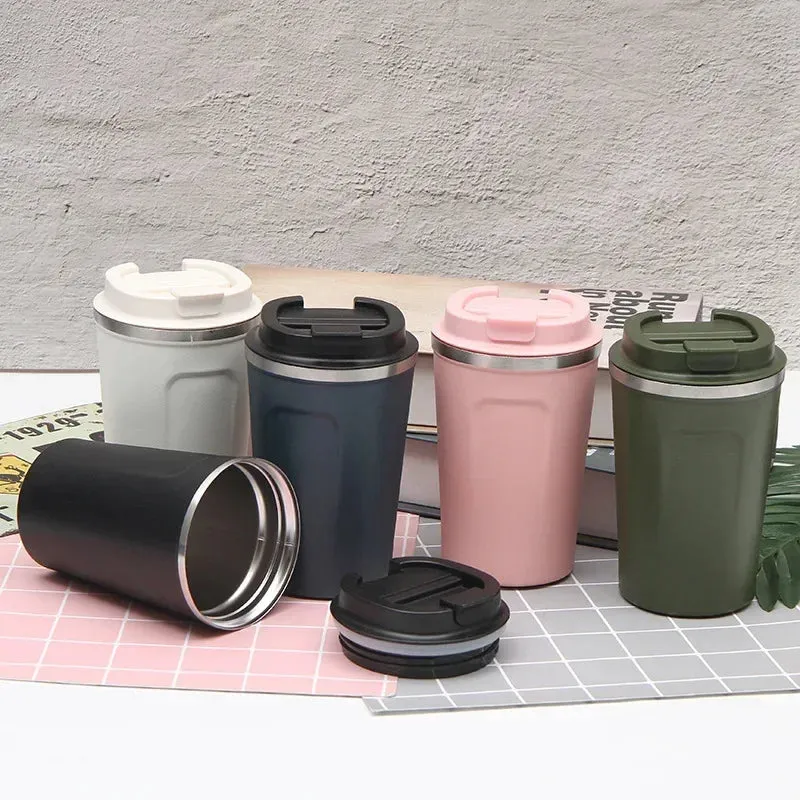 380/510ml Stainless Steel Travel Coffee Mug Vacuum Insulated Flask