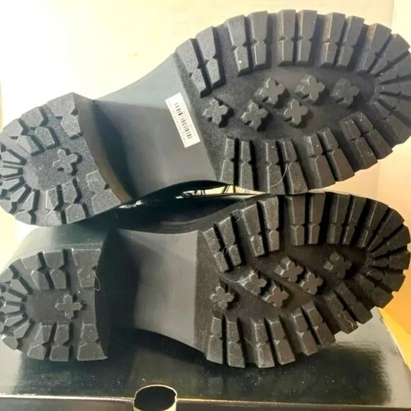 $58 FIRM! NIB TORRID Plus Size Black Warm Fur Winter Bootie (WW) 9.5 W