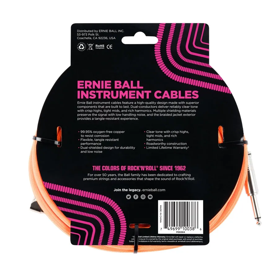 6084 Cavo Braided Neon Orange 5,49 m