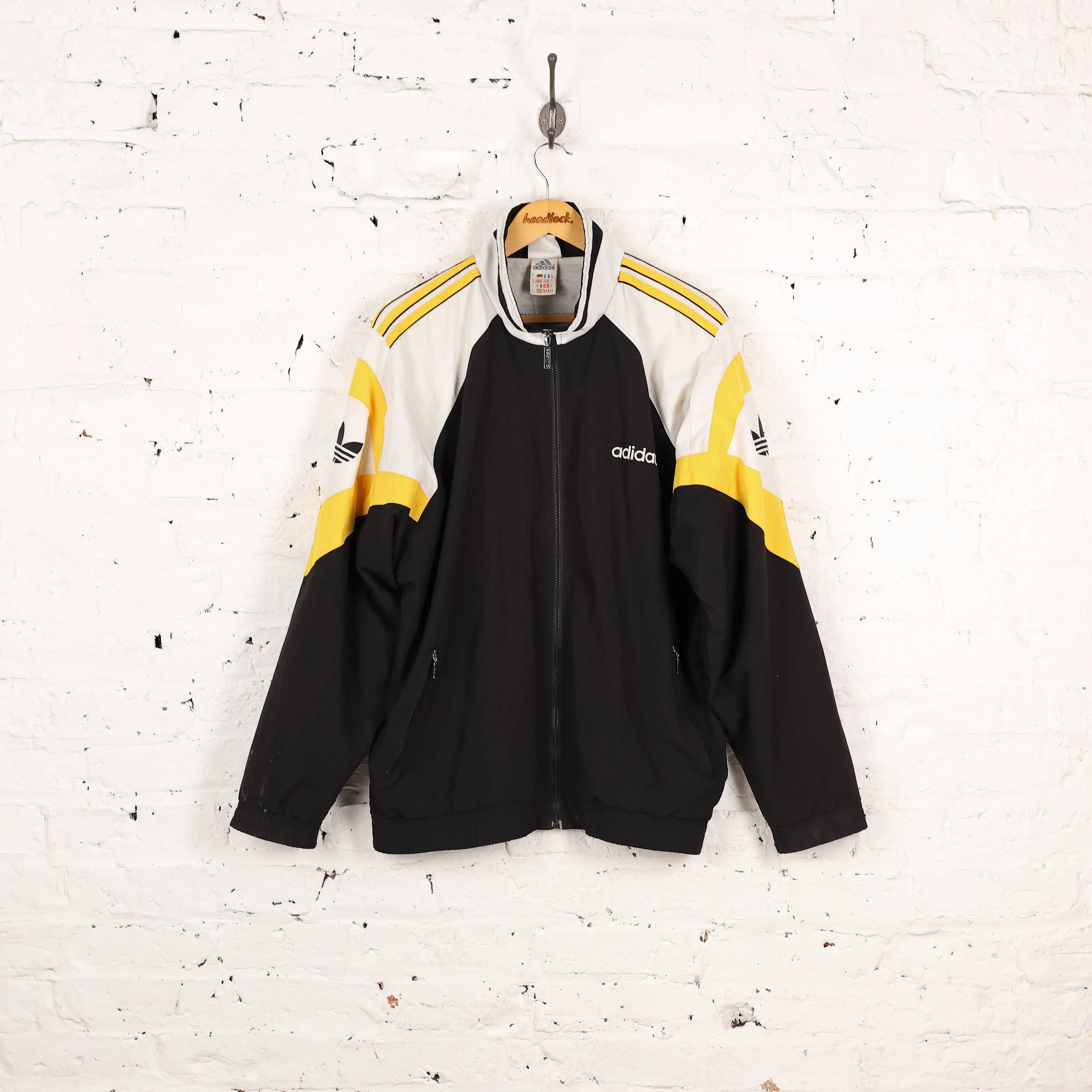 Adidas 90s Tracksuit Top Jacket - Black - L
