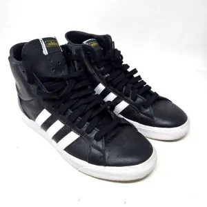 Adidas Basket Profi FW3109‎ Black White Hi-Top Casual Sneakers Men's Size 10.