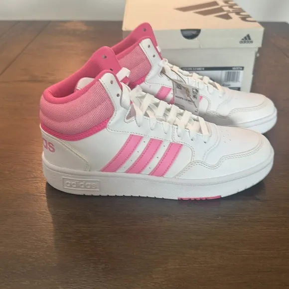 Adidas Hoops 3.0 Mid K - SZ 5.5