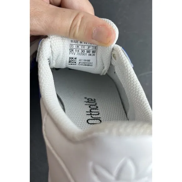 Adidas Superstar Pure J Youth Size 12K NEW RARE FW4008