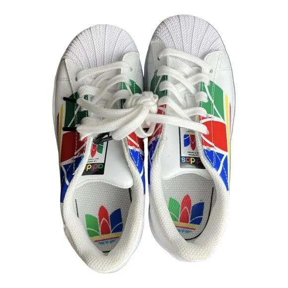 Adidas Superstar Pure J Youth Size 12K NEW RARE FW4008