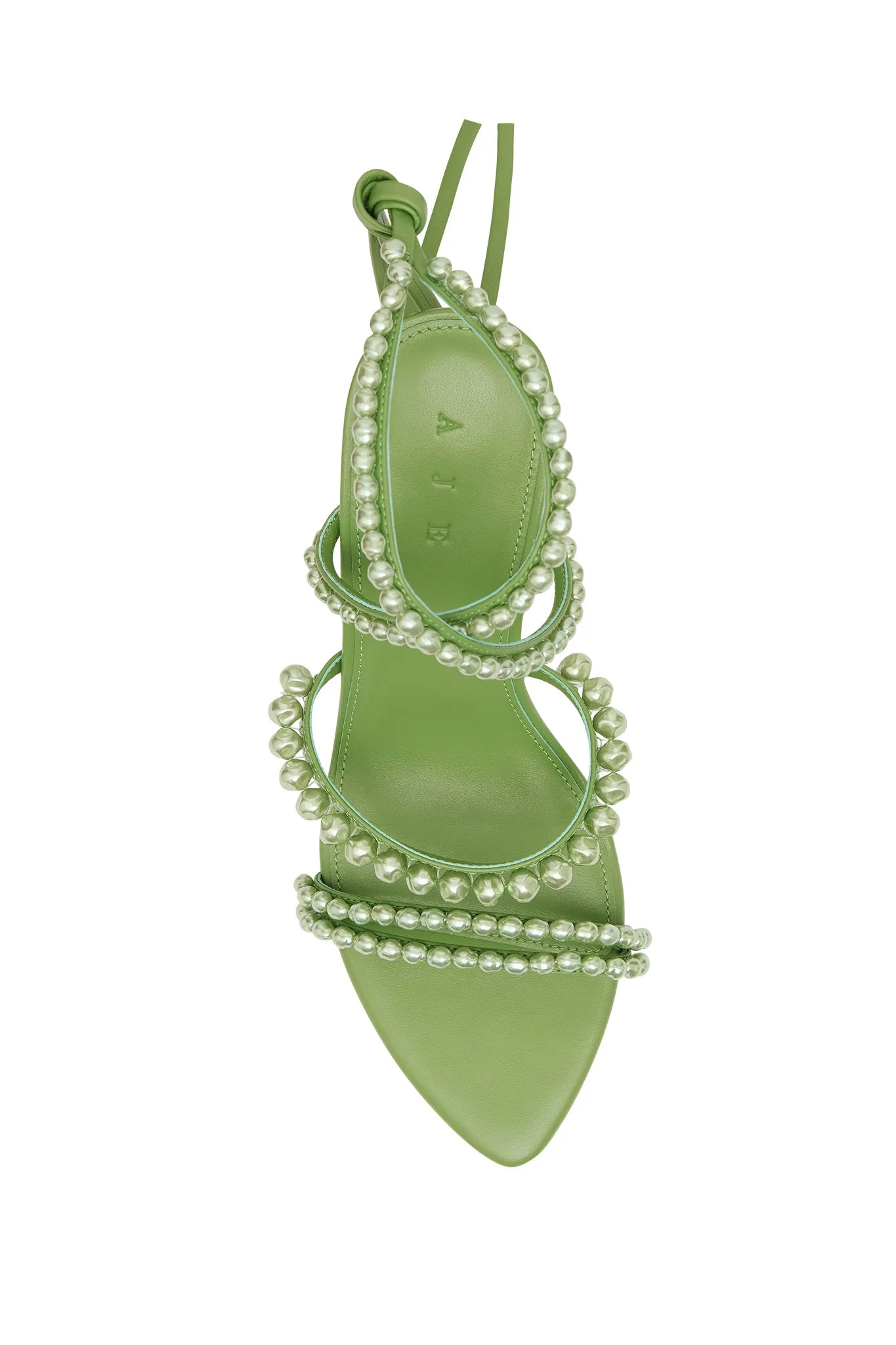 Alba Pearl Sculptural Heel