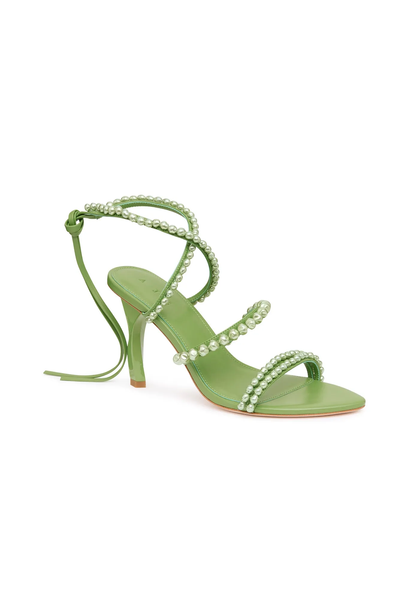 Alba Pearl Sculptural Heel
