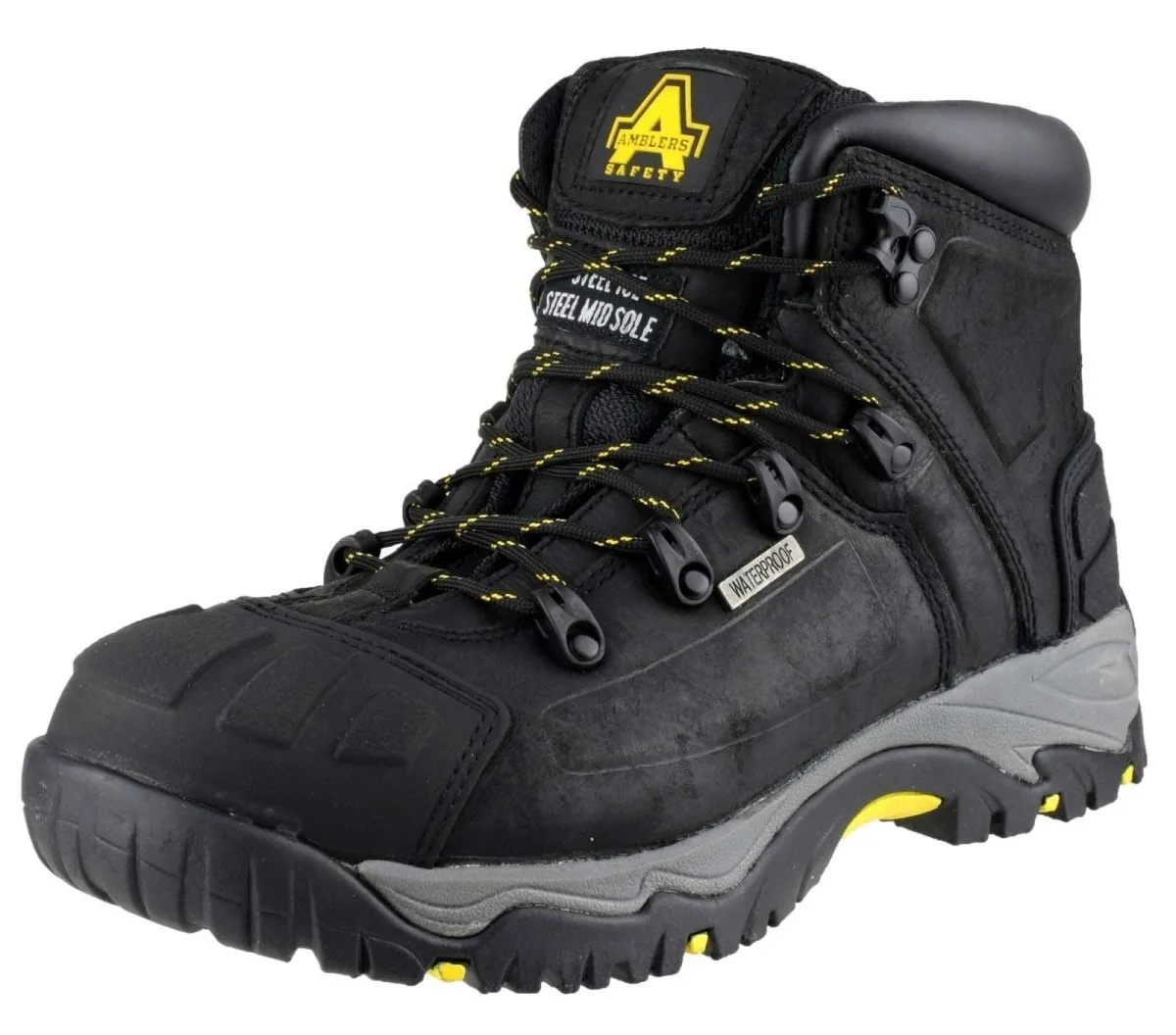 Amblers FS32 Leather Waterproof Steel Toe Safety Boots