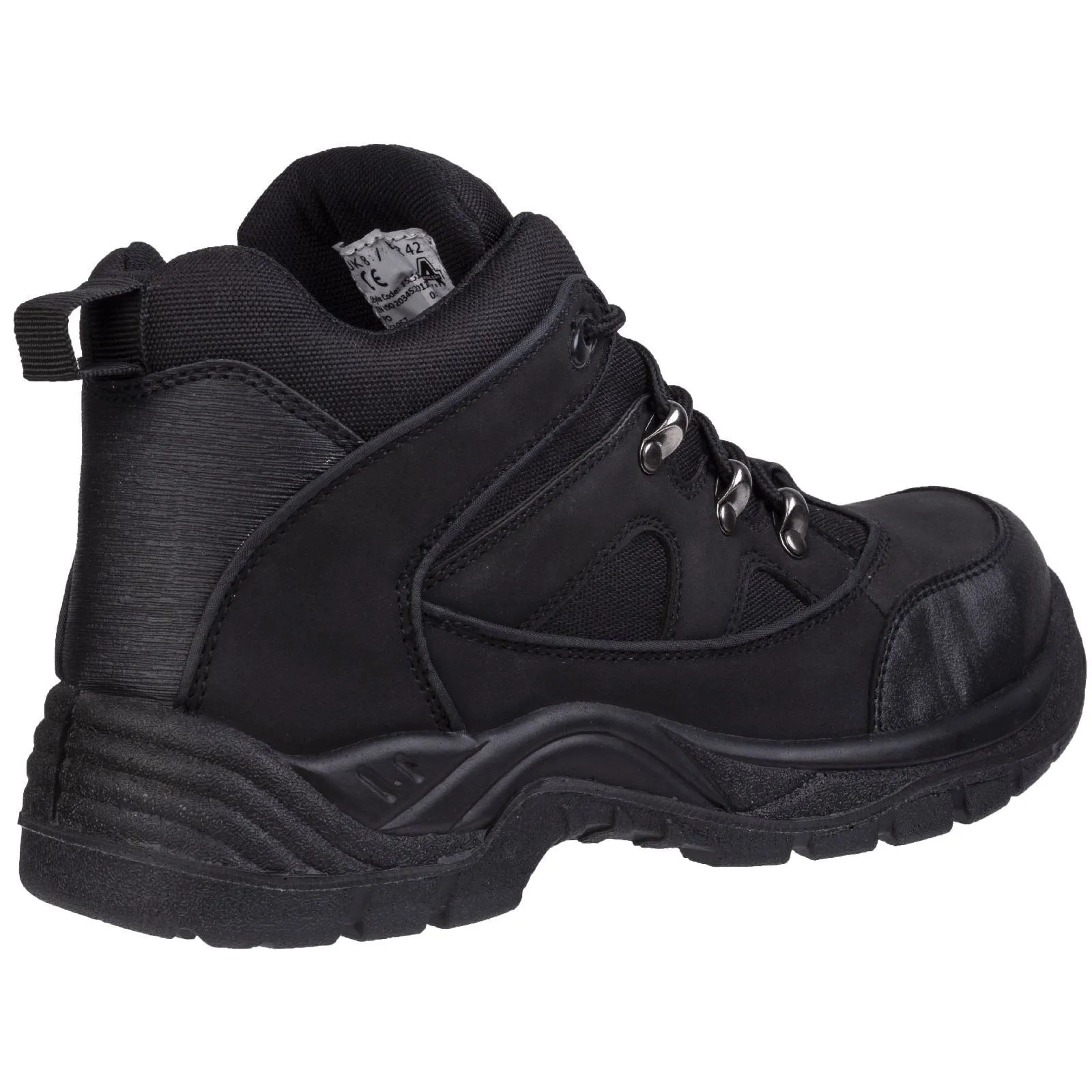 Amblers Men Boots - FS151 Vegan Friendly Safety Boots in Black, 4-13