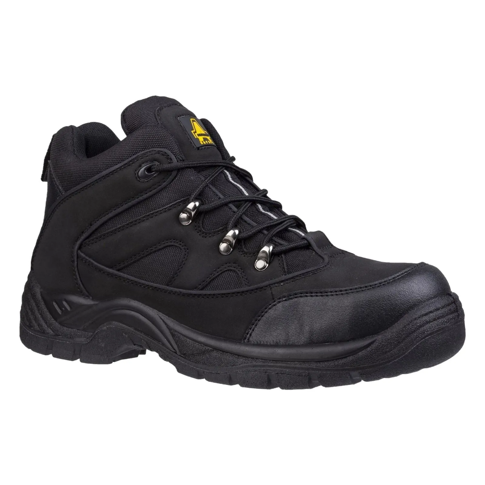 Amblers Men Boots - FS151 Vegan Friendly Safety Boots in Black, 4-13