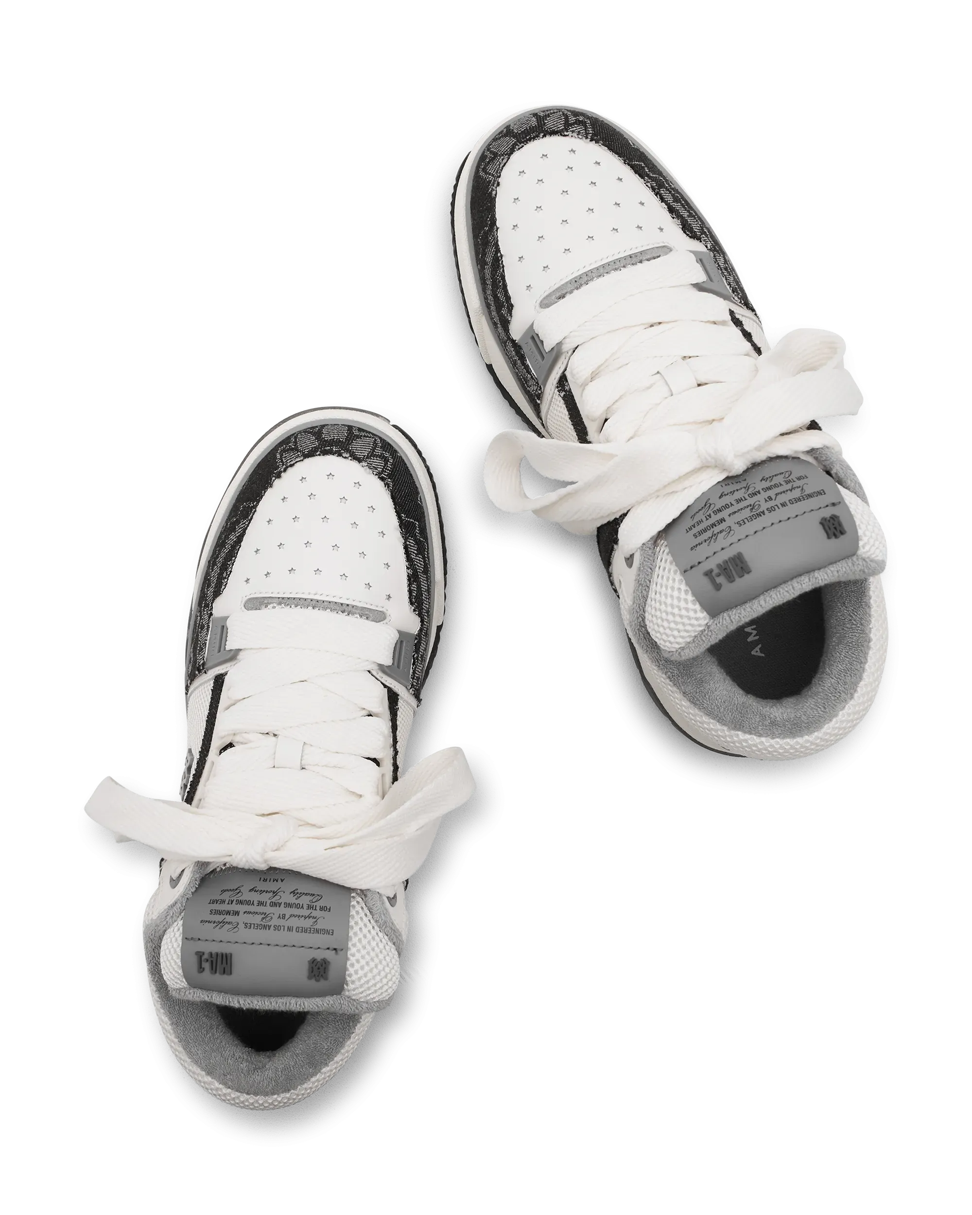 Amiri Shoes Denim Bandana MA-1 Sneaker