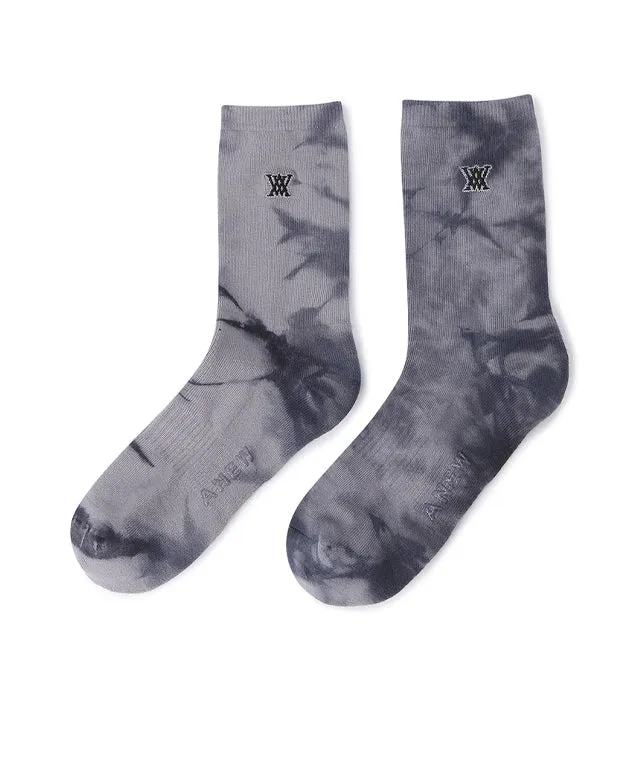 ANEW Golf: Tie-Dye Medium Neck Socks- 3 Colors