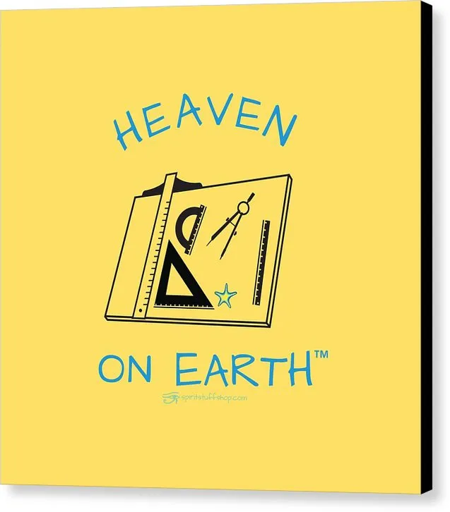 Architecture Heaven On Earth - Canvas Print