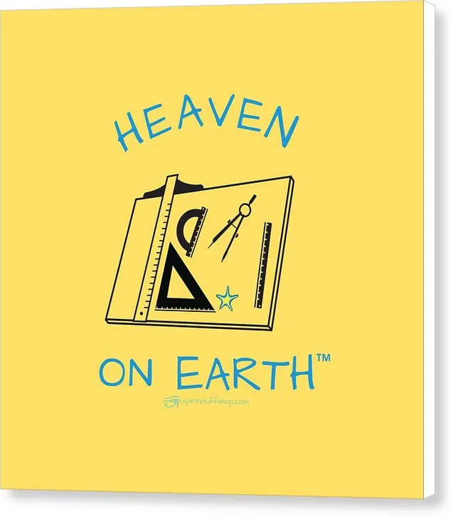 Architecture Heaven On Earth - Canvas Print