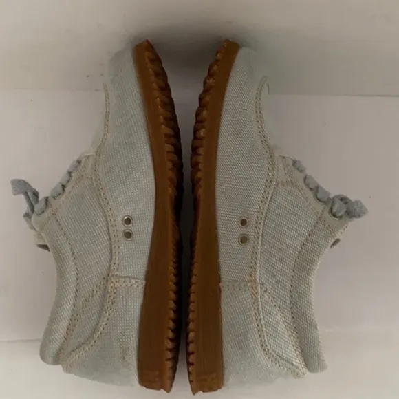 Authentic Hogan designer canvas dress shoes Sz 10 little boys Euro 28