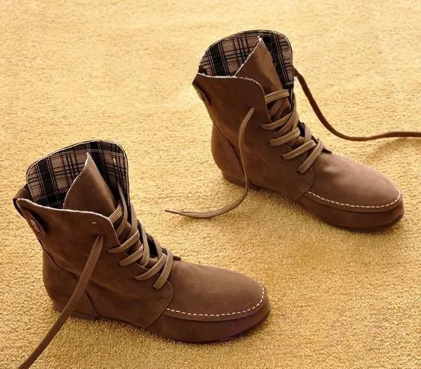 Autumn and Winter Boots Snow Boots for Women and Men Martin Boots Suede Leather Boots Couples Shoes Cotton