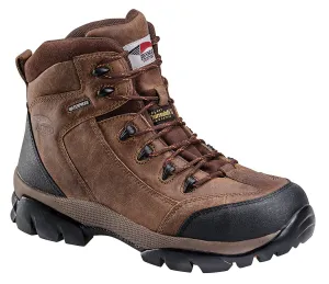 Avenger Mens Composite Toe EH WP Insulated Hiker W Brown Boots Leather