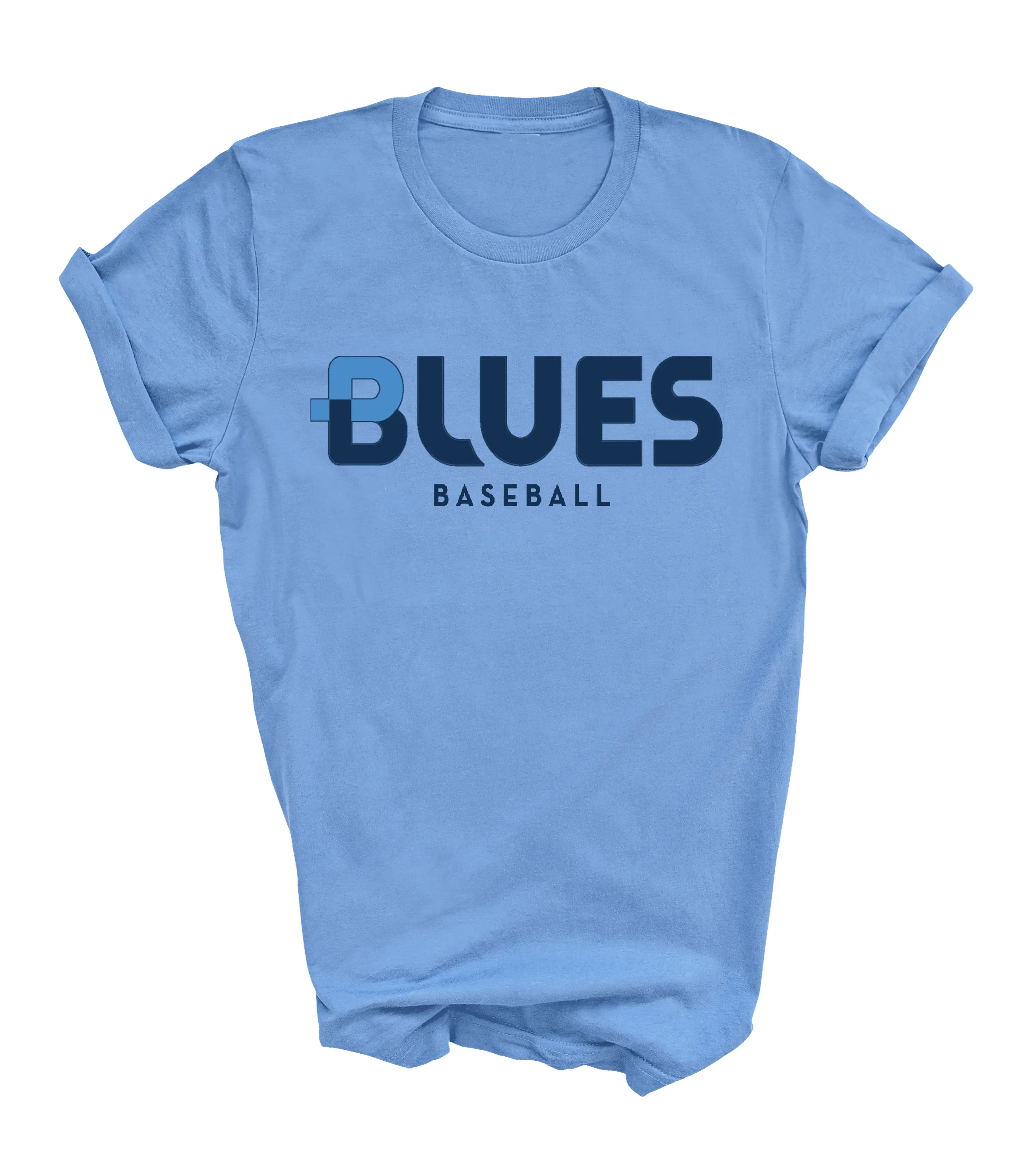 Bella Canvas Blues Baseball Tee/ Youth and Adult Sizing