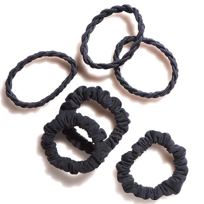 BelleSPORT Specialty Hair Tie Set - Black