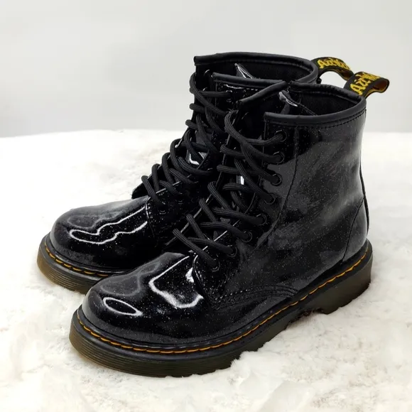 Black Glitter Dr. Martens sz 2