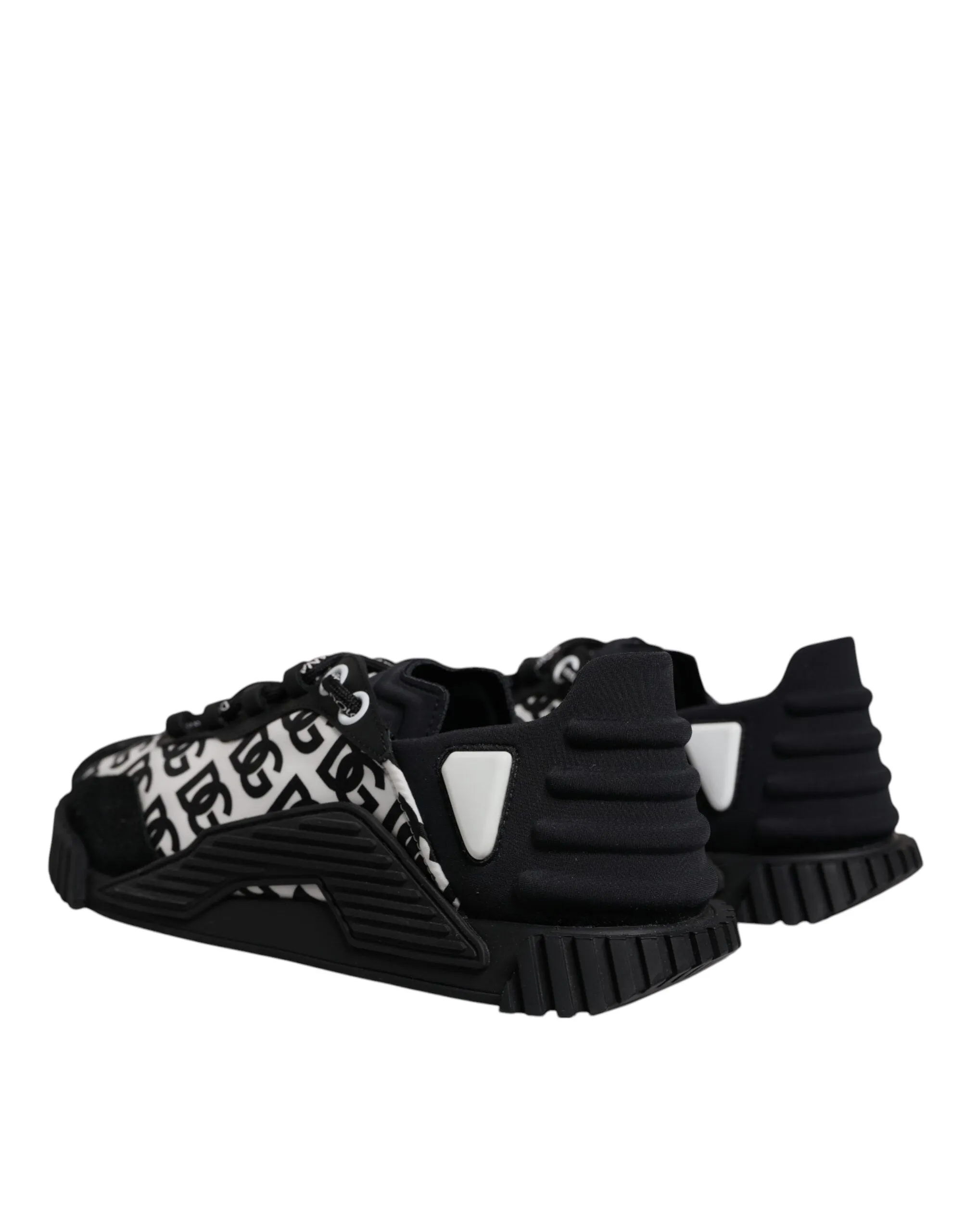 Black Logo Lace Up Low Top NS1 Sneakers Shoes