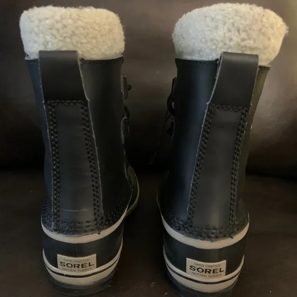 Black SOREL® Kids Yoot Pac™ TP Snow Boots