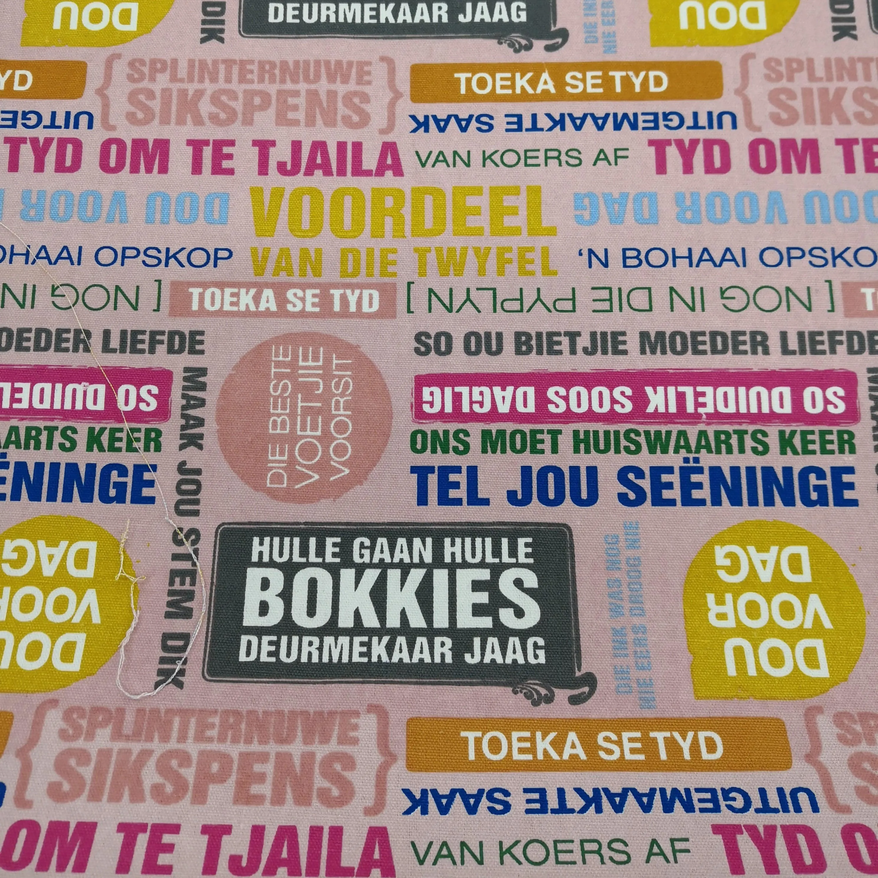 BOKKIES Printed Canvas 150cm
