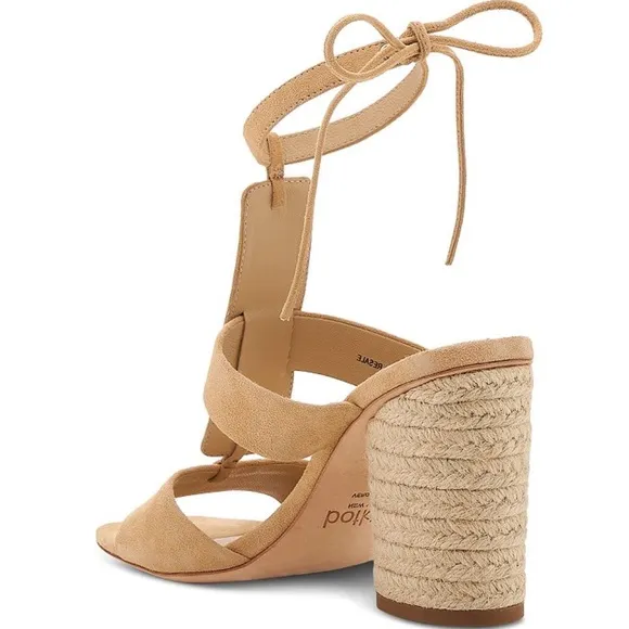 Botkier Alexia Suede Ankle Tie Sandal