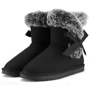 Bow Winter Warm Snow Boots