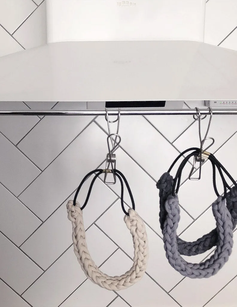 Braided Hairband White