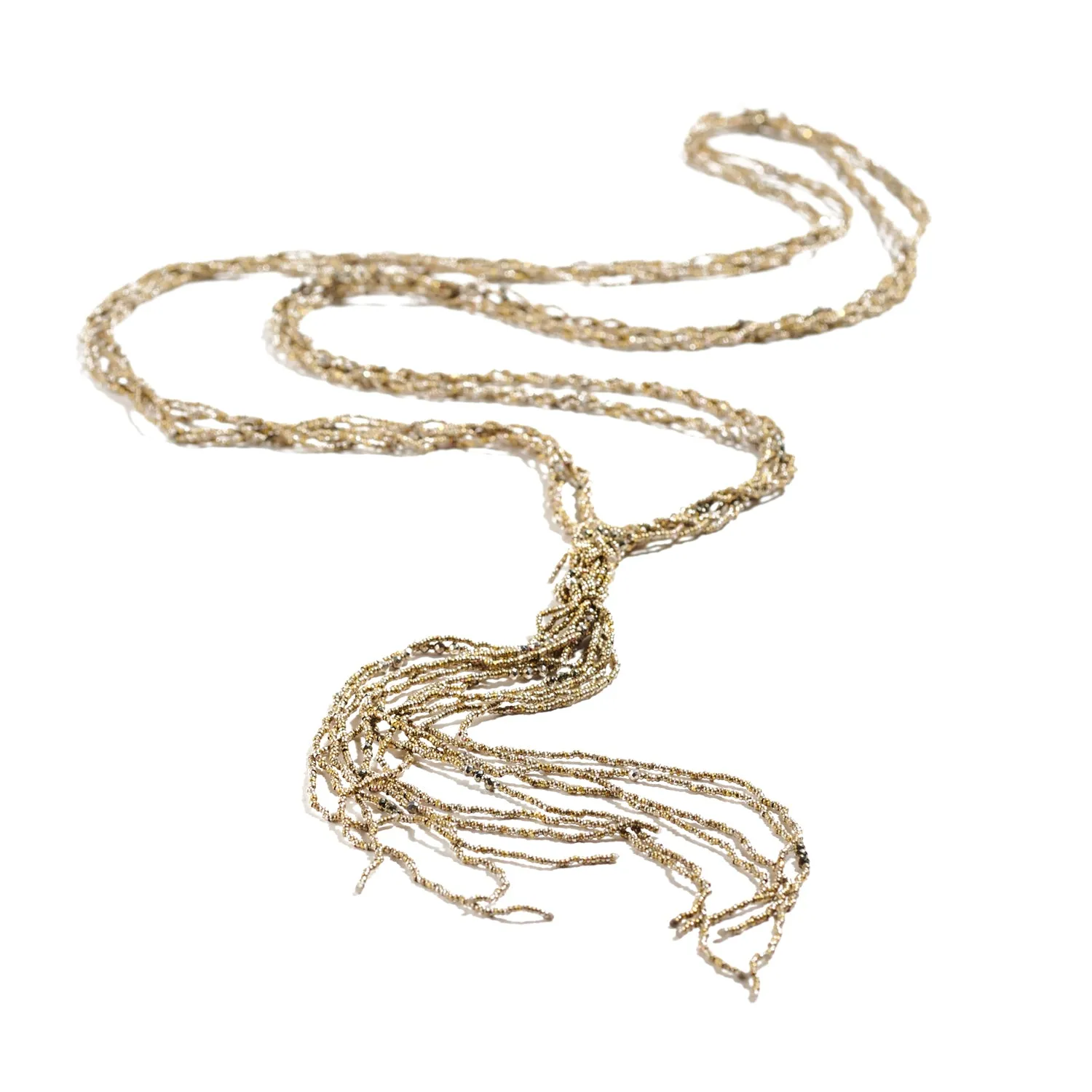 Braided Tassel Necklace