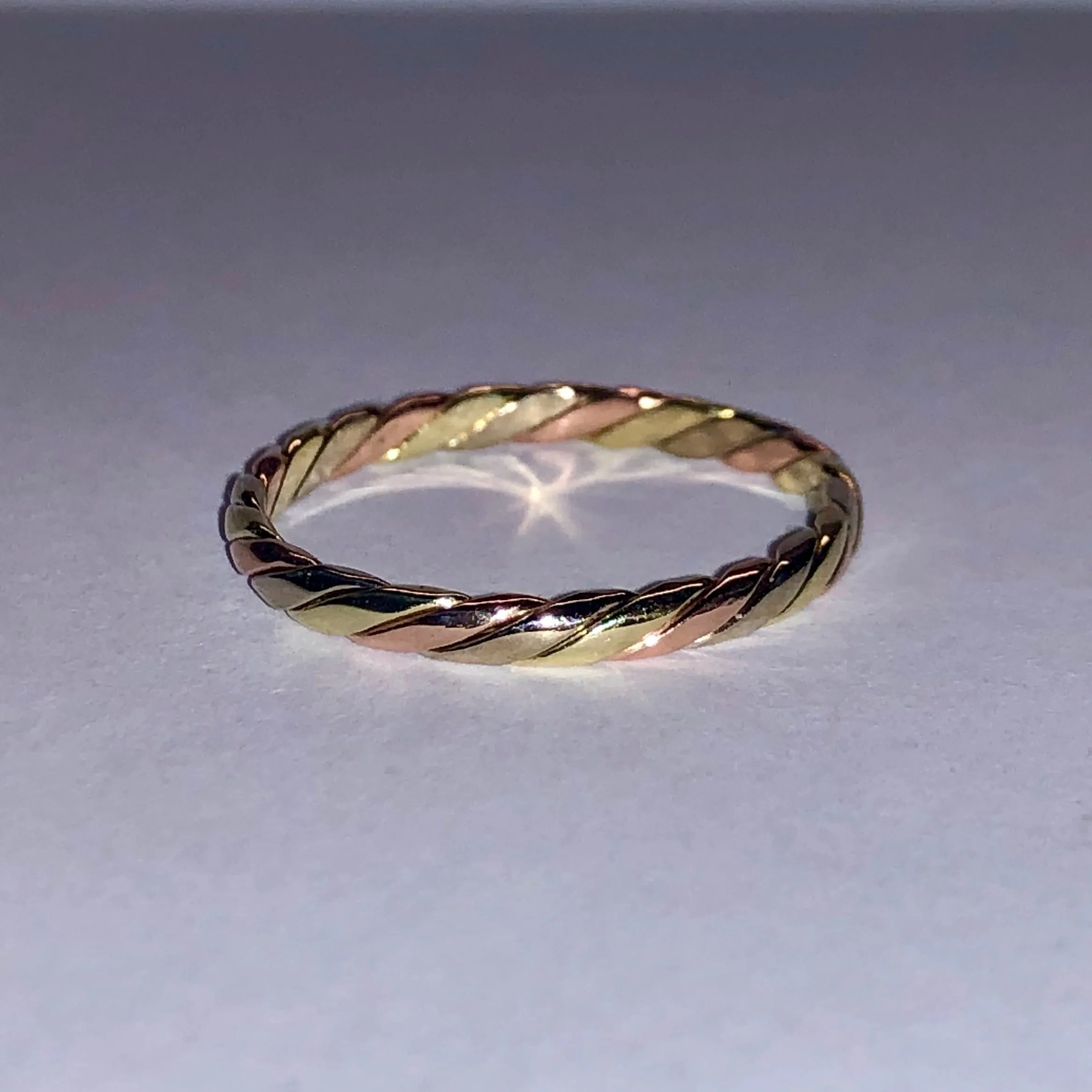 BRAIDED THREE TONE STACK BAND