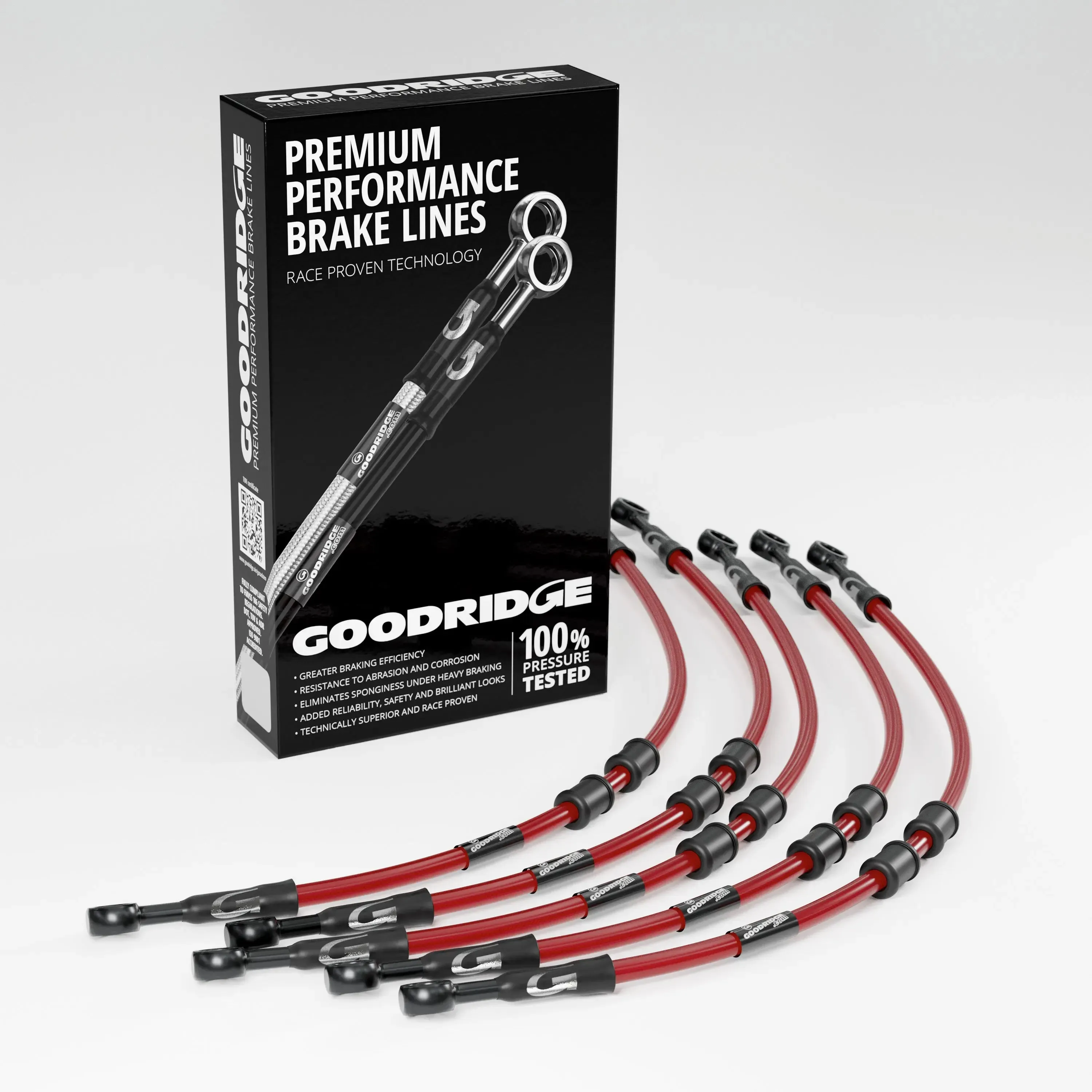 BRAKE HOSE KIT FOR KAWASAKI GPZ600R A1-A5 85-90