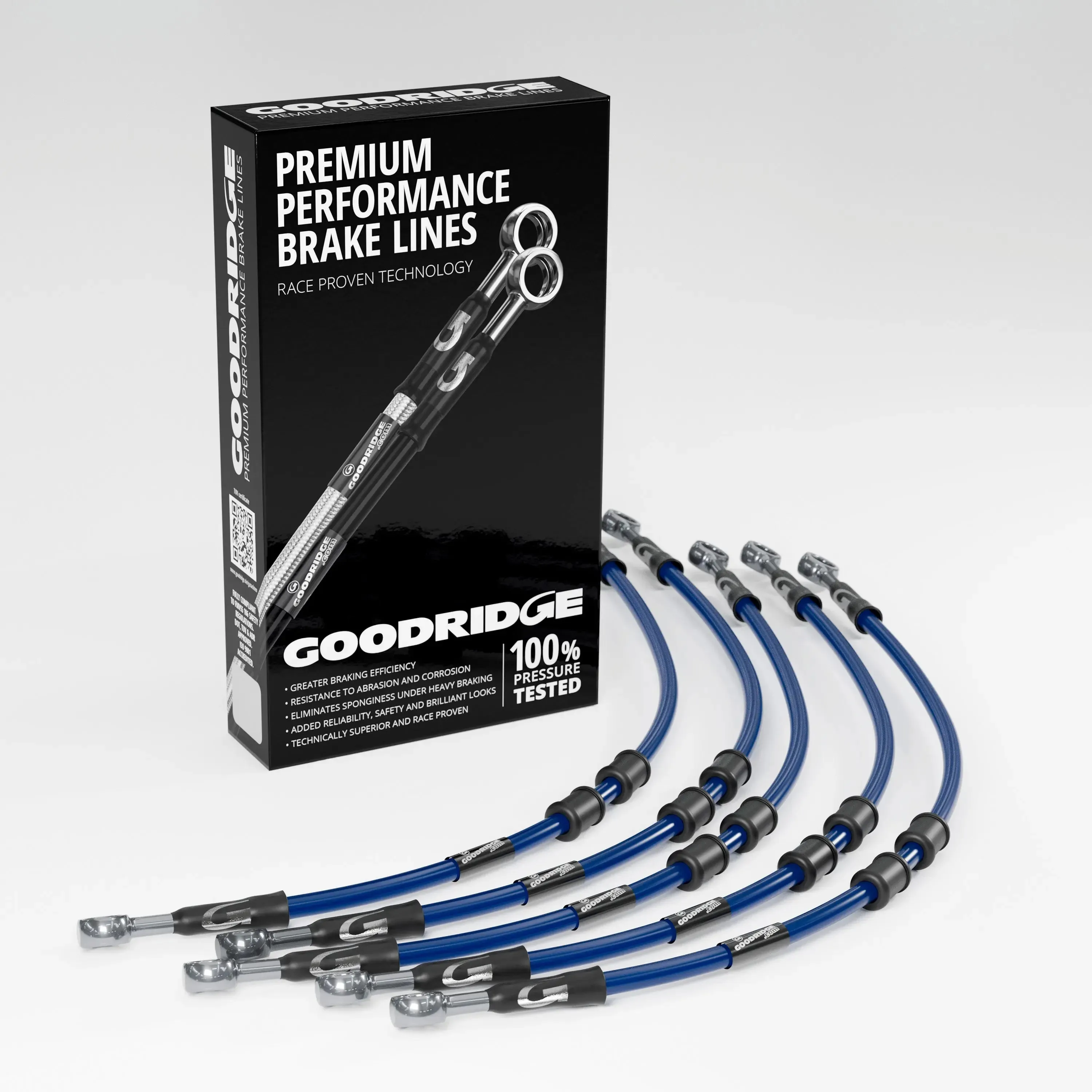 BRAKE HOSE KIT FOR KAWASAKI GPZ600R A1-A5 85-90