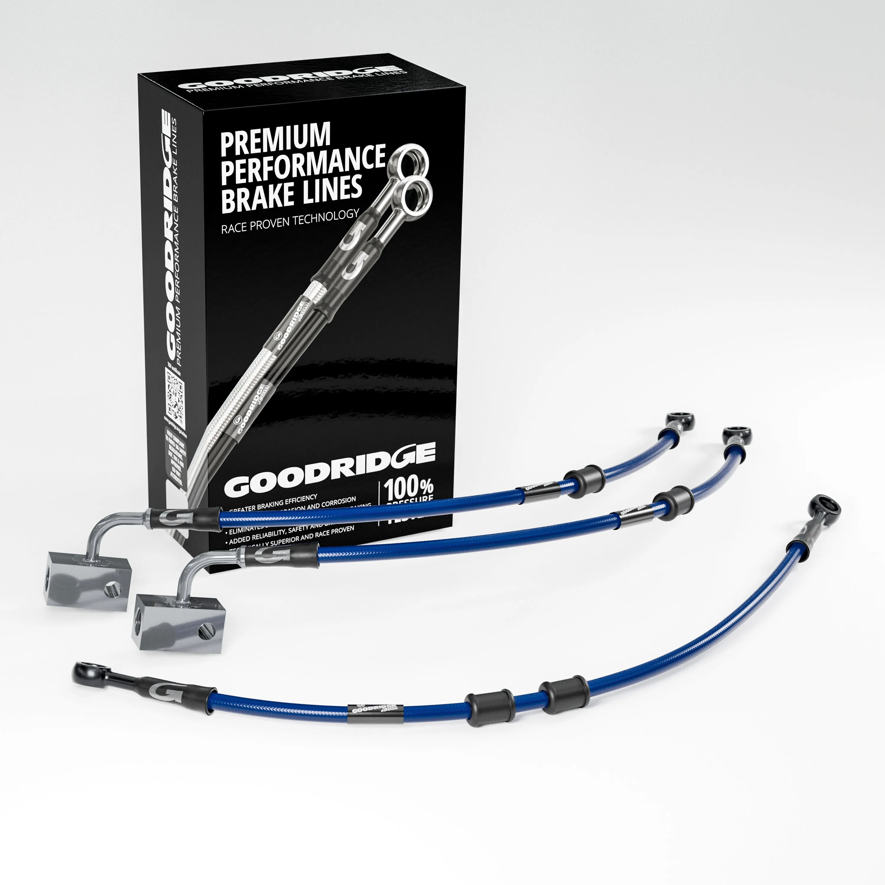 BRAKE HOSE KIT FOR KAWASAKI NINJA 650   KRT ABS 17-23
