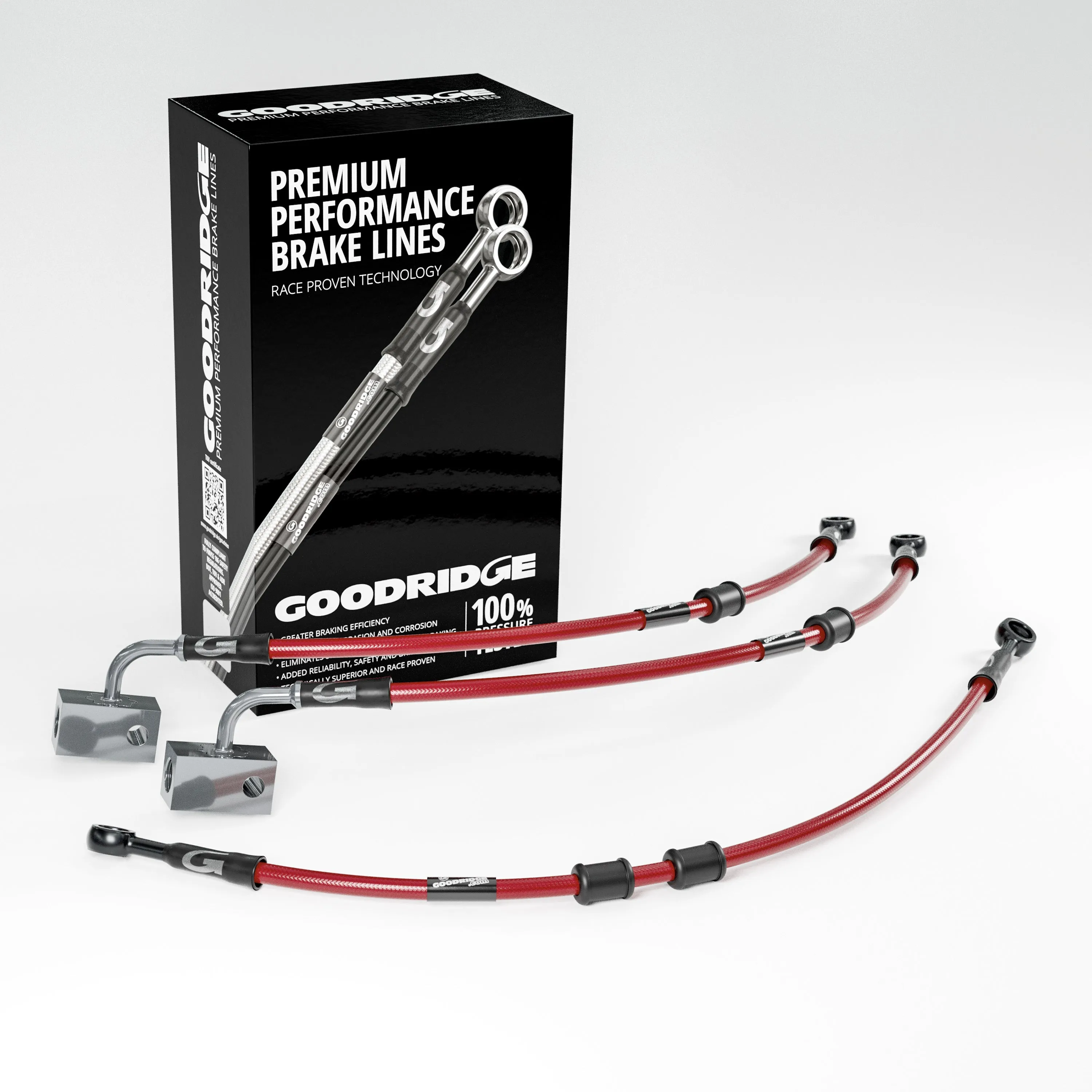 BRAKE HOSE KIT FOR KAWASAKI NINJA 650   KRT ABS 17-23