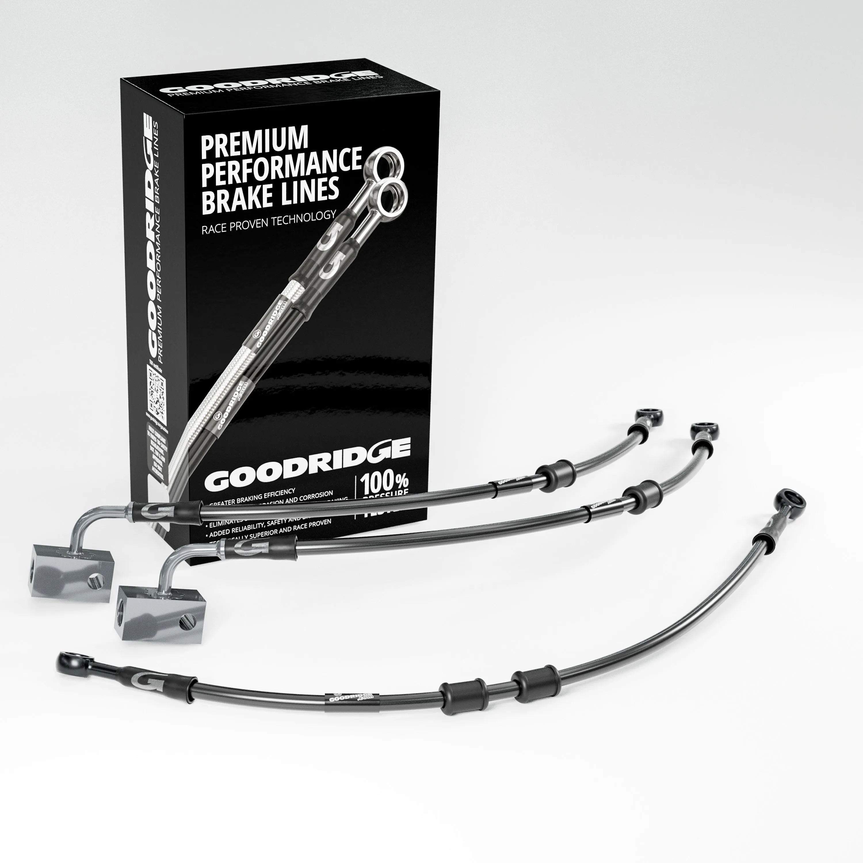 BRAKE HOSE KIT FOR KAWASAKI NINJA 650   KRT ABS 17-23