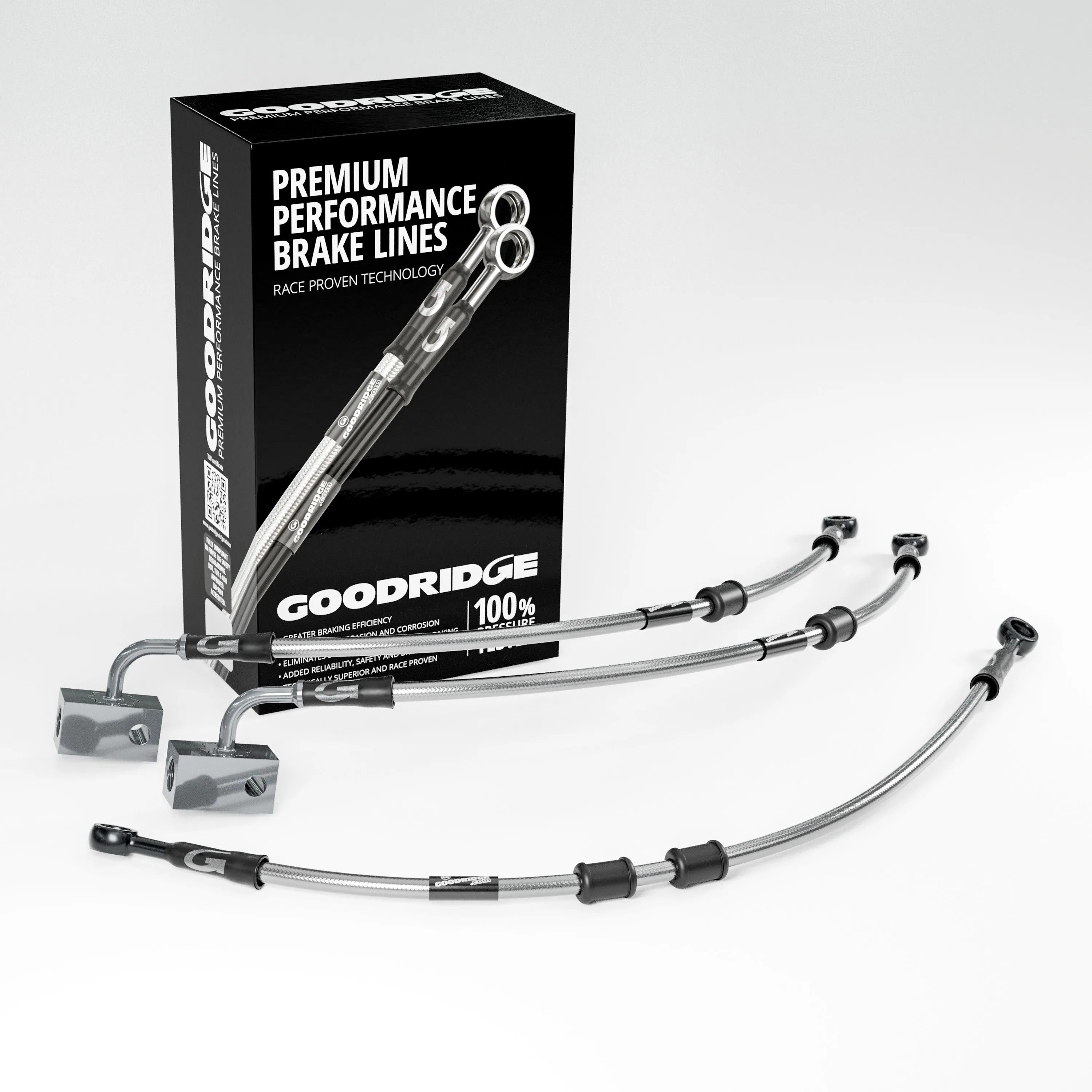 BRAKE HOSE KIT FOR KAWASAKI NINJA 650   KRT ABS 17-23