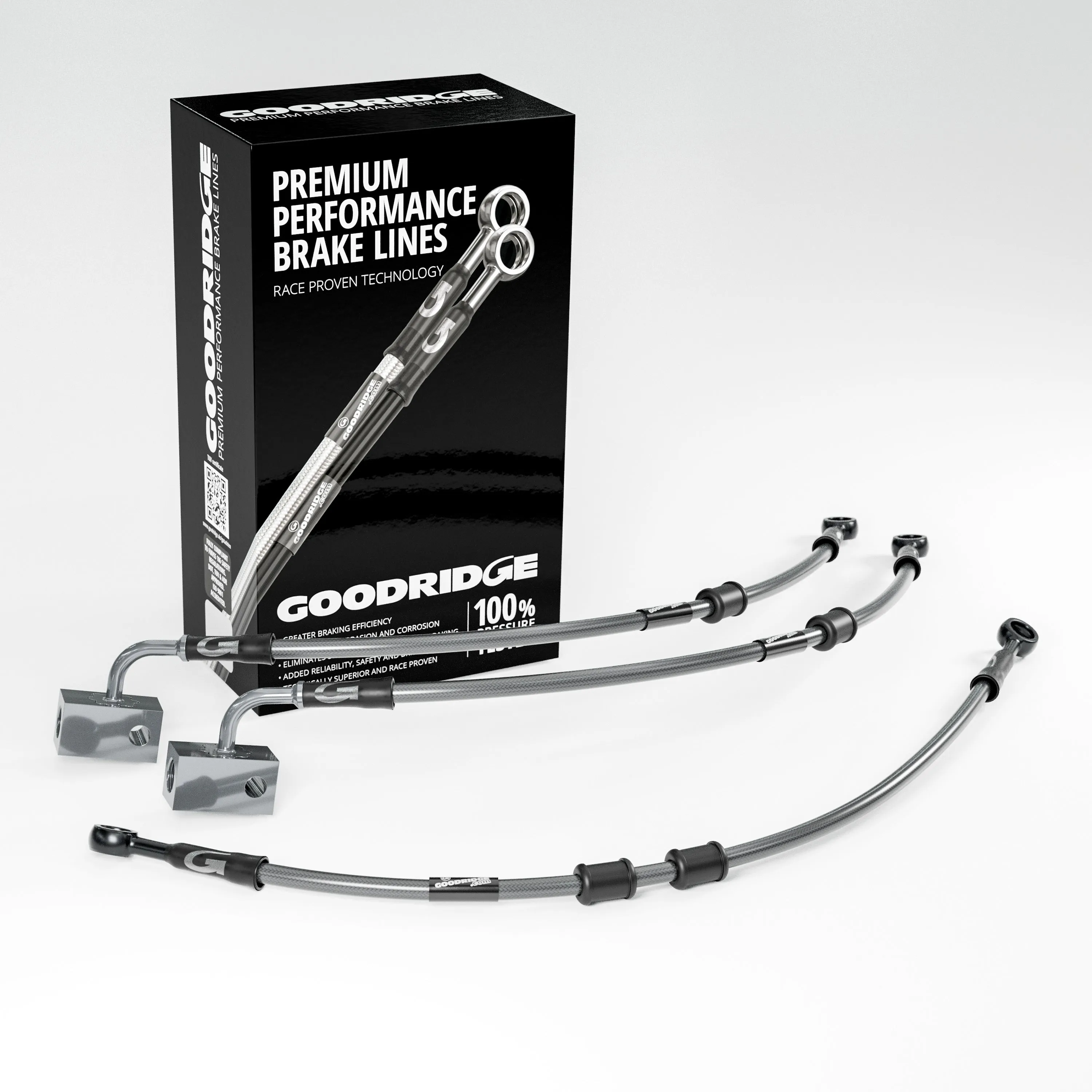 BRAKE HOSE KIT FOR KAWASAKI NINJA 650   KRT ABS 17-23