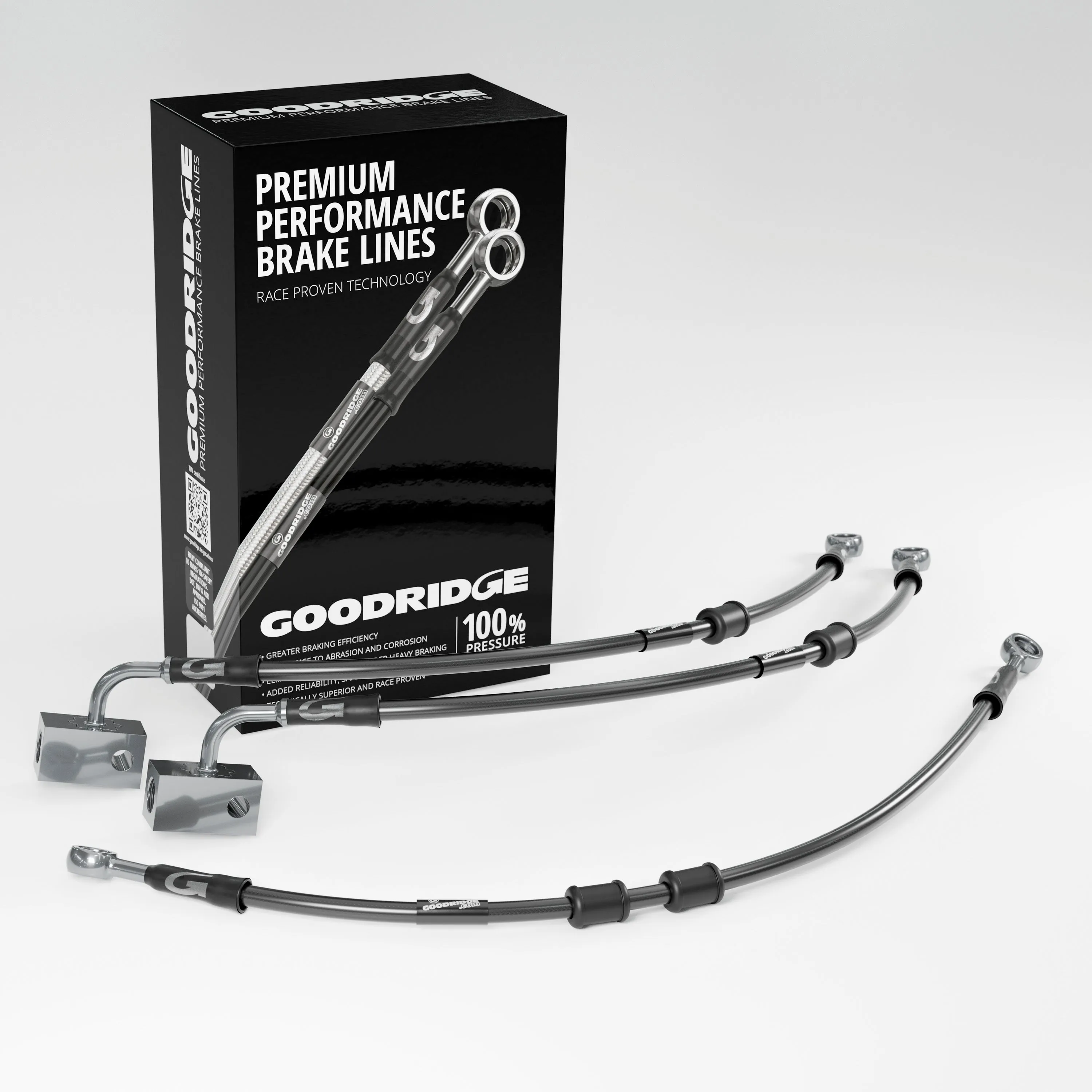 BRAKE HOSE KIT FOR KAWASAKI NINJA 650   KRT ABS 17-23
