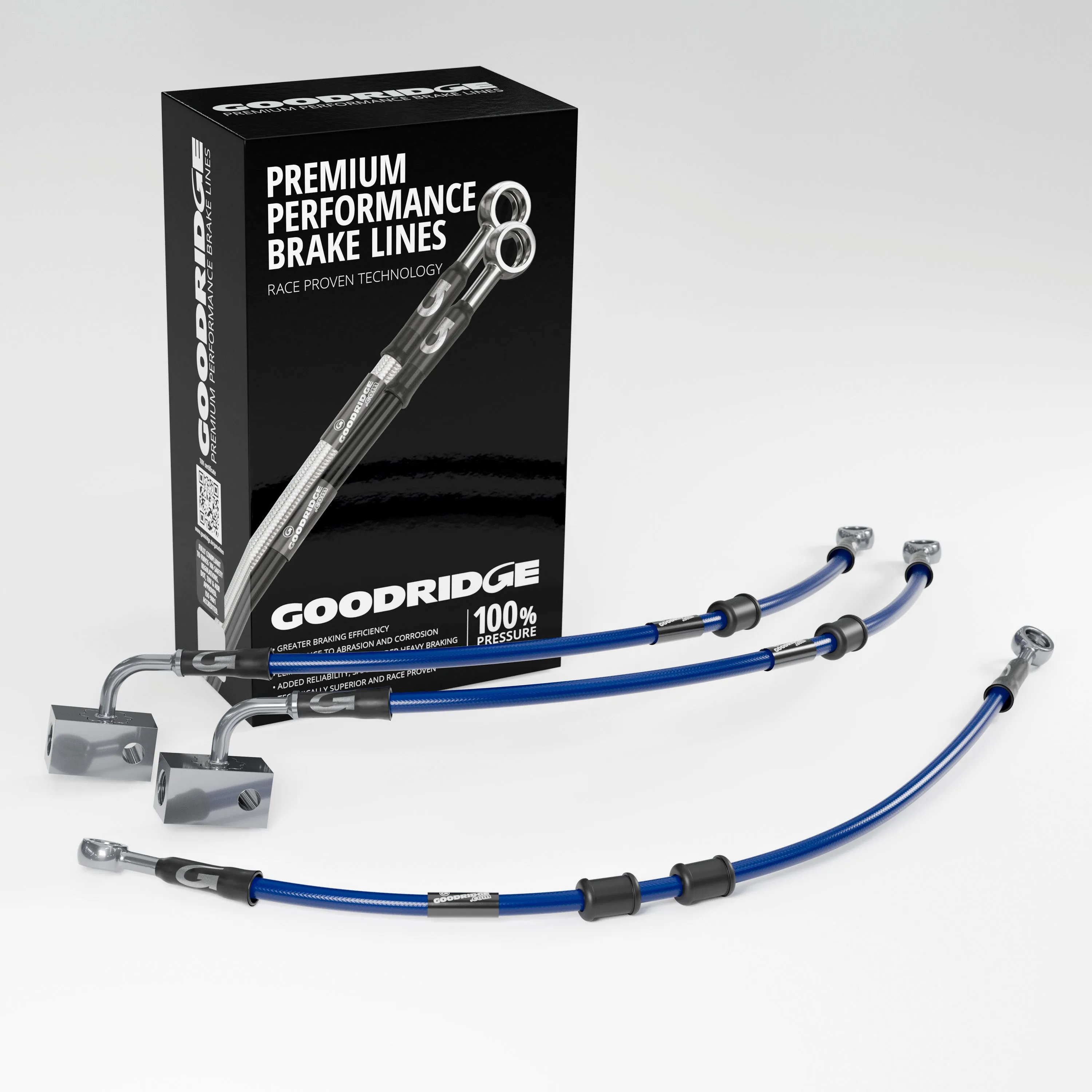 BRAKE HOSE KIT FOR KAWASAKI NINJA 650   KRT ABS 17-23