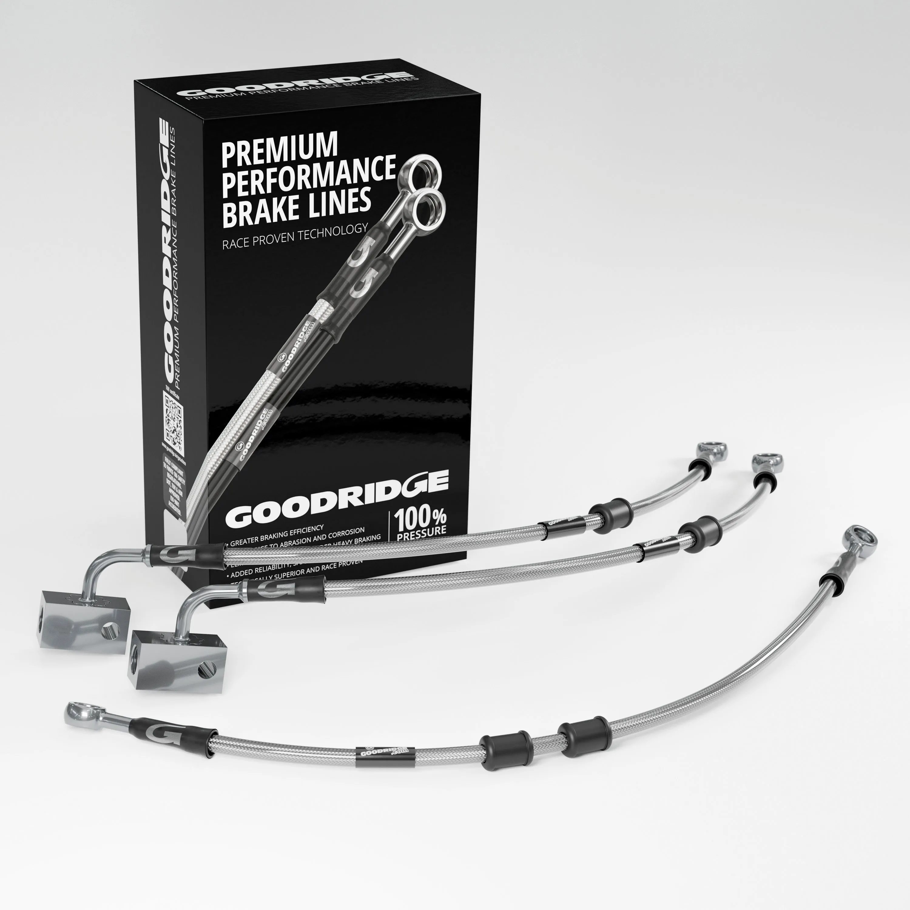 BRAKE HOSE KIT FOR KAWASAKI NINJA 650   KRT ABS 17-23