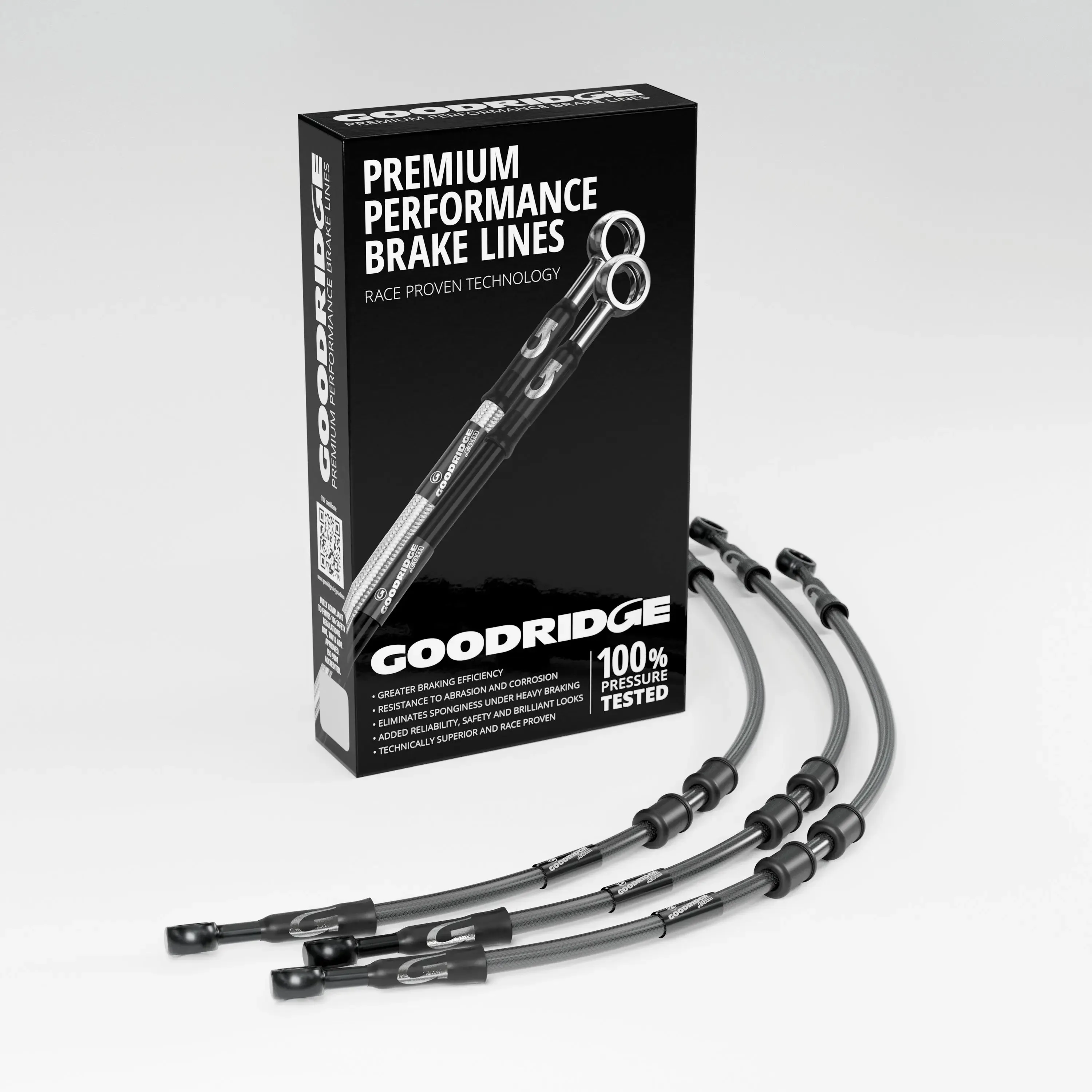 BRAKE HOSE KIT FOR MOTO GUZZI 750 TARGA 90-94