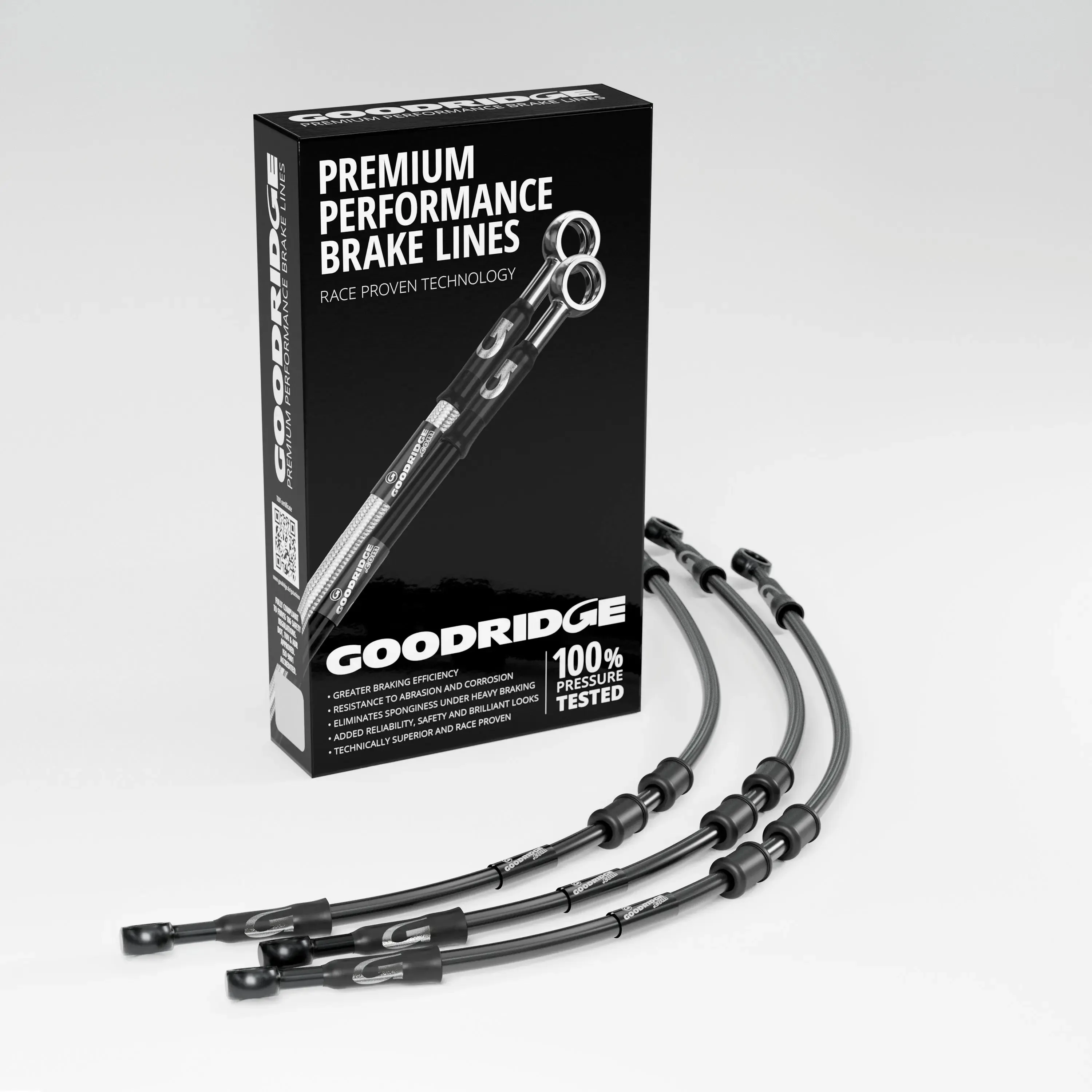BRAKE HOSE KIT FOR MOTO GUZZI 750 TARGA 90-94