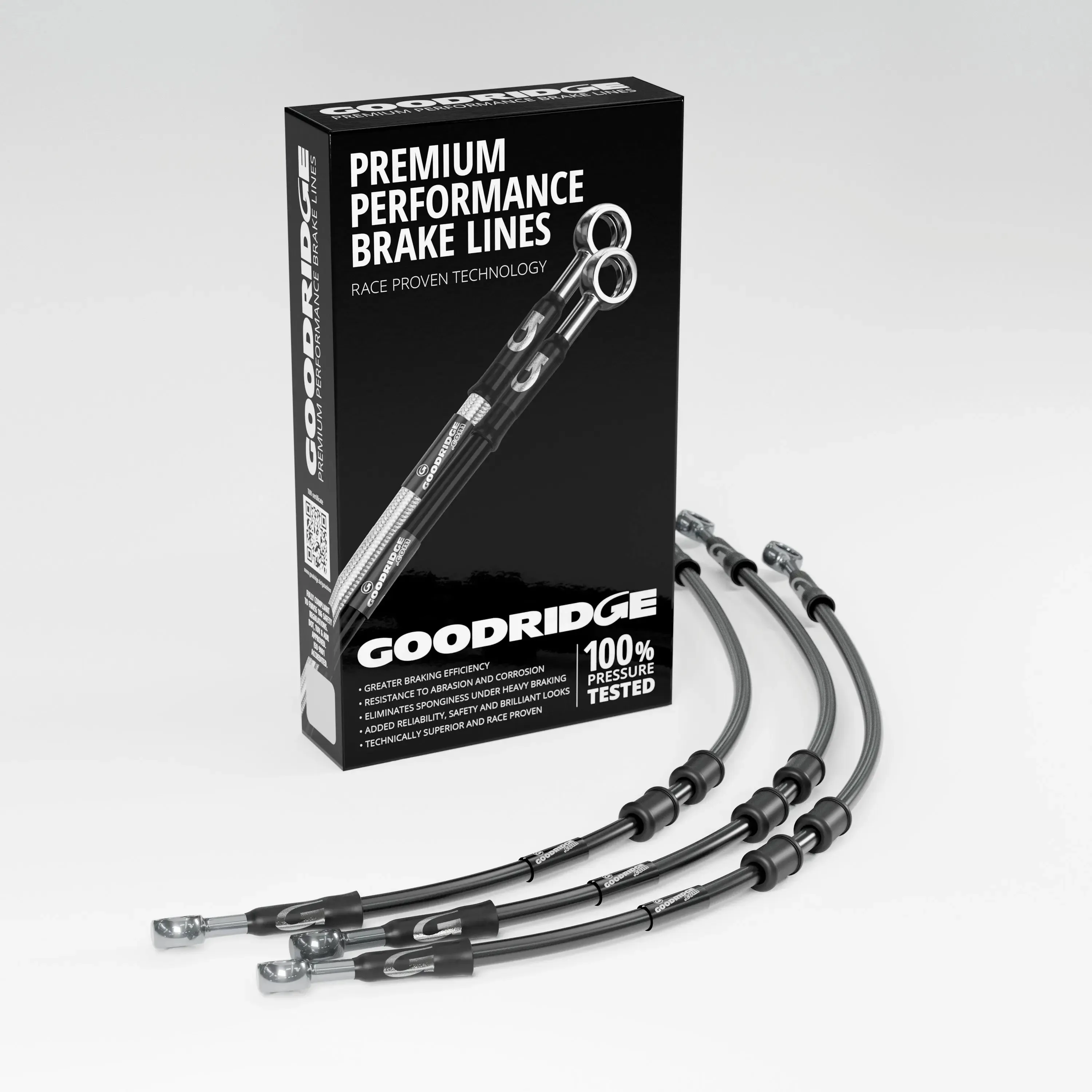 BRAKE HOSE KIT FOR MOTO GUZZI 750 TARGA 90-94