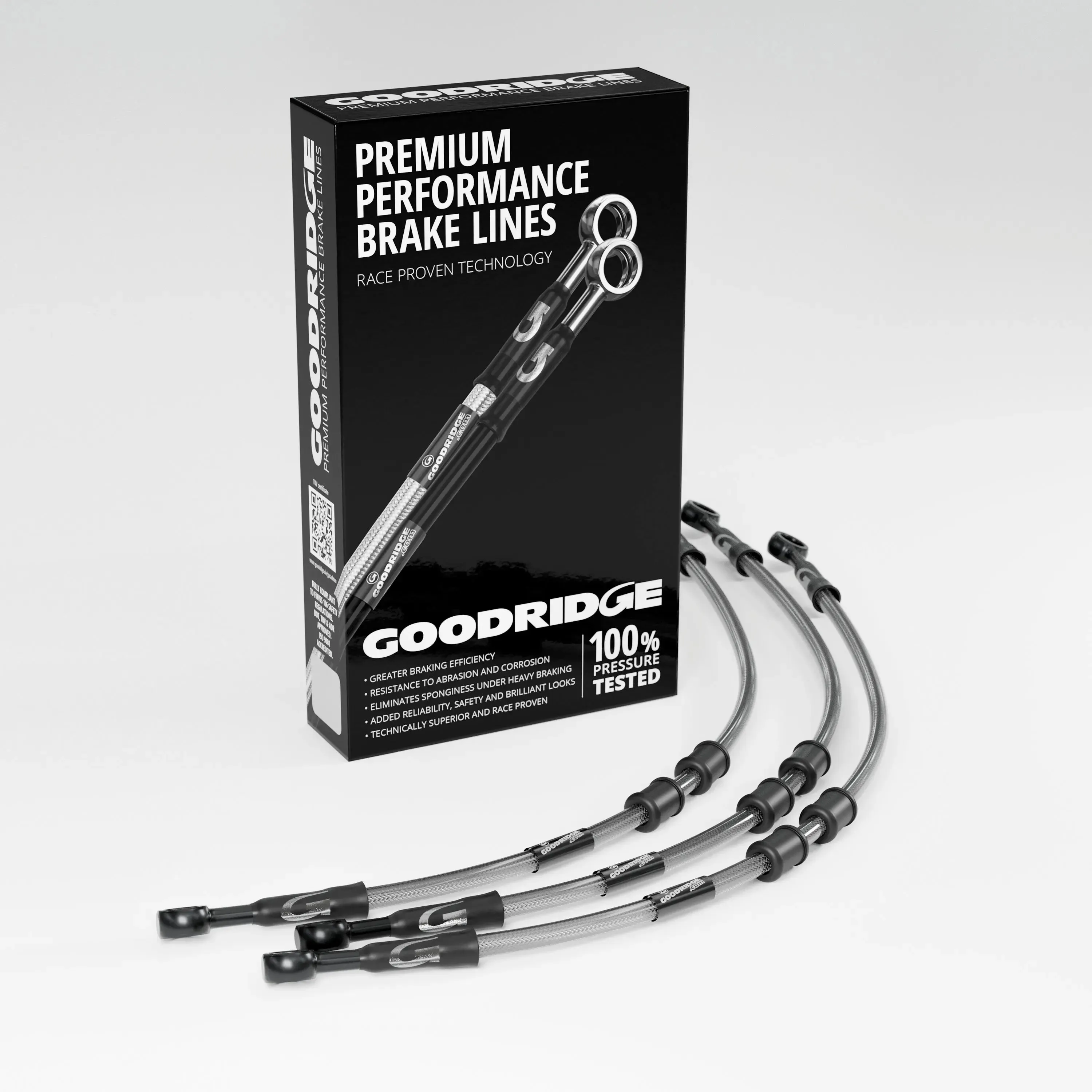 BRAKE HOSE KIT FOR MOTO GUZZI 750 TARGA 90-94