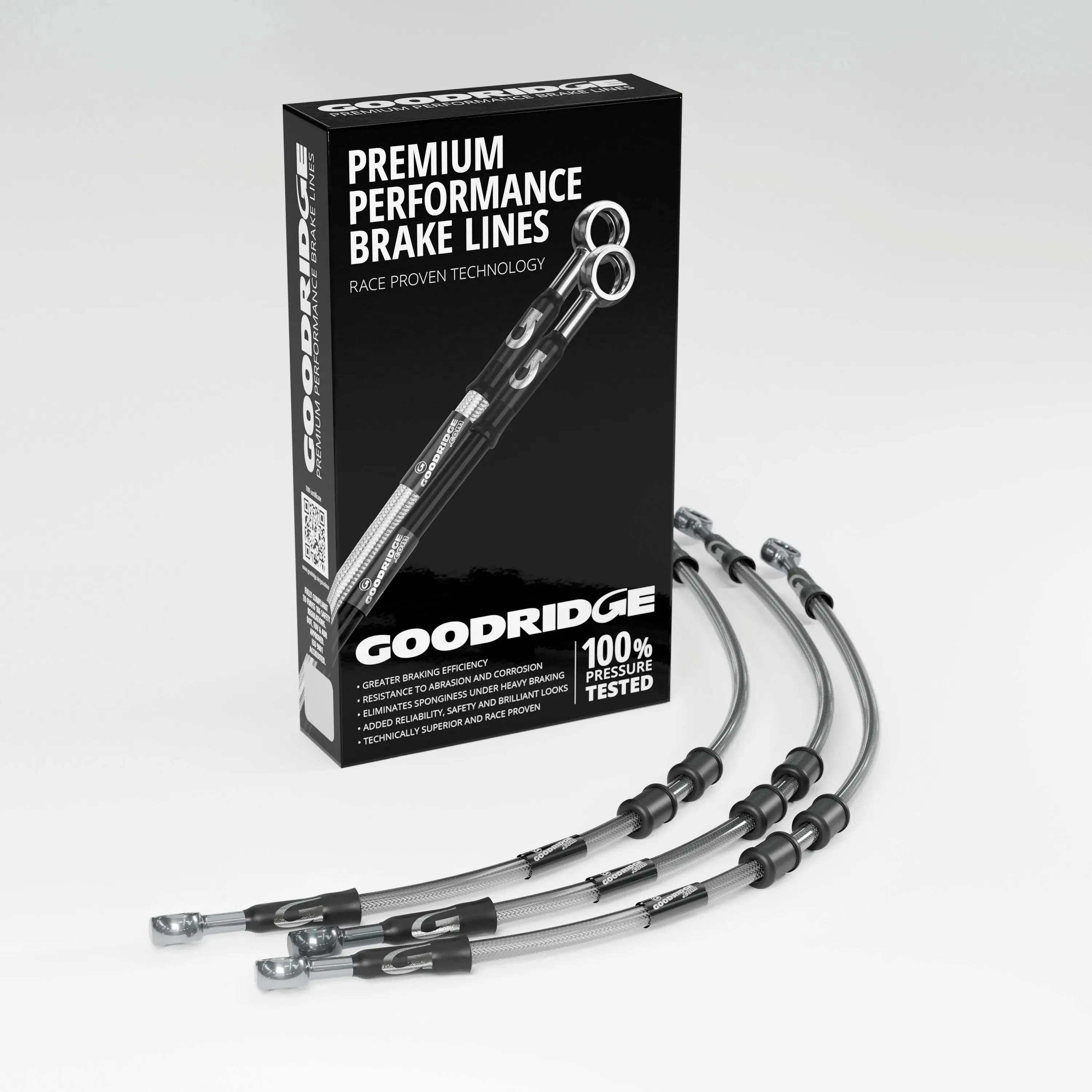 BRAKE HOSE KIT FOR MOTO GUZZI 750 TARGA 90-94